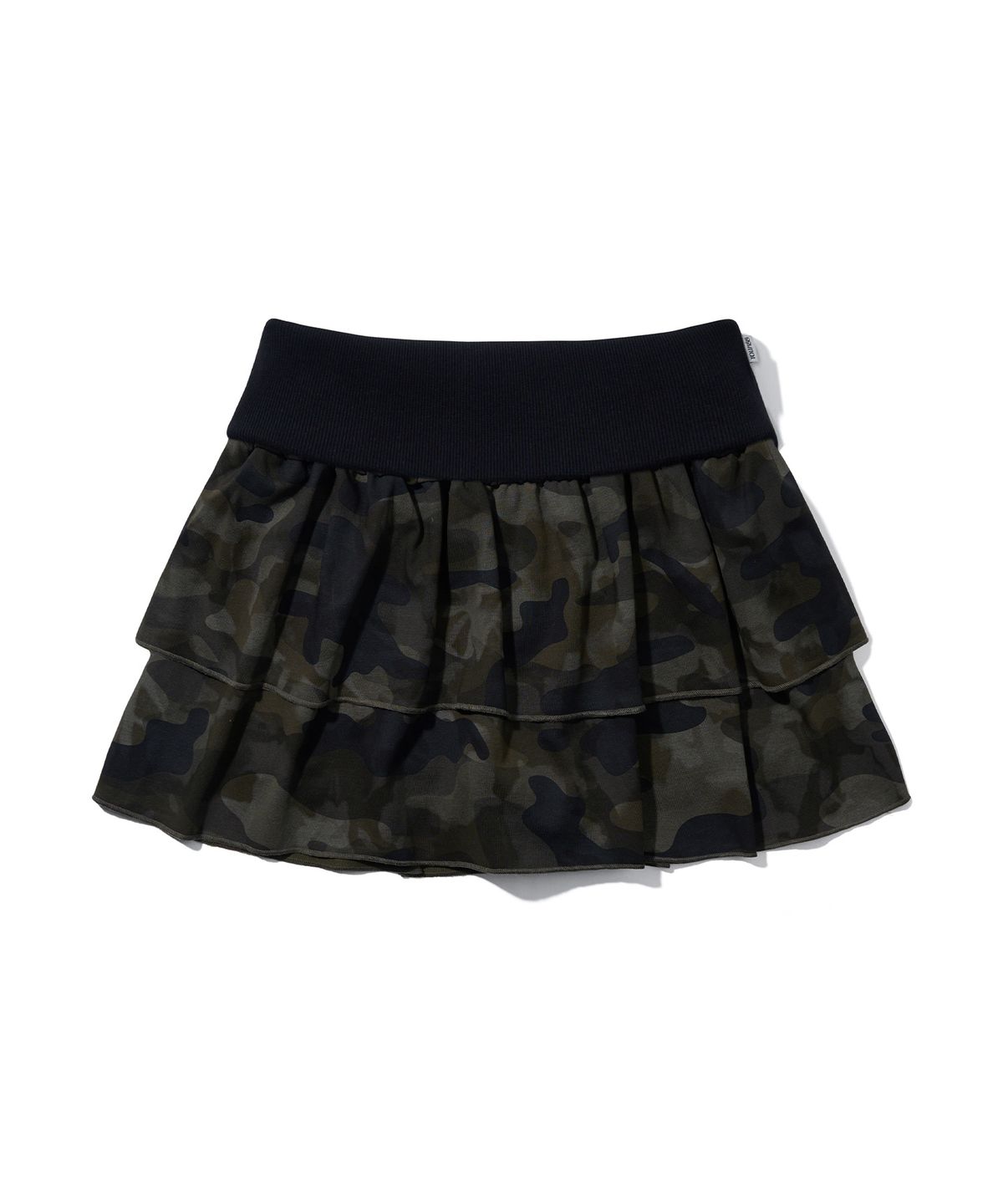 유희(YOUHEE) CANCAN JERSEY SKIRT_KHAKI