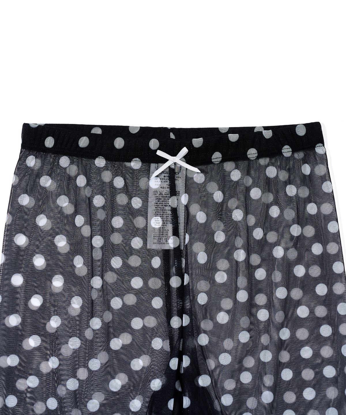 유희(YOUHEE) POLKA DOT LEGGINGS PANTS_BLACK