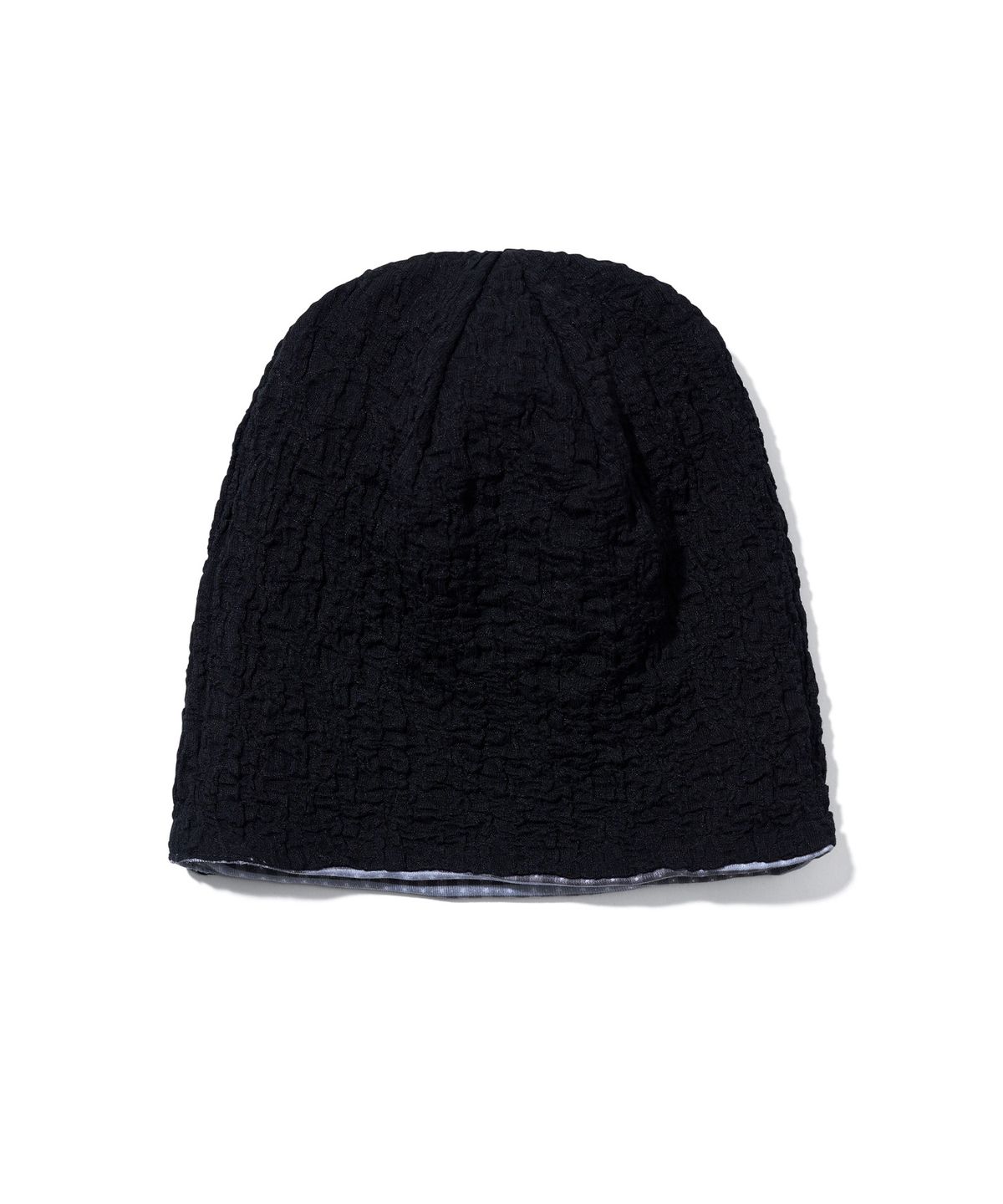 유희(YOUHEE) CHECK STAR PATTERN BENNIE_BLACK
