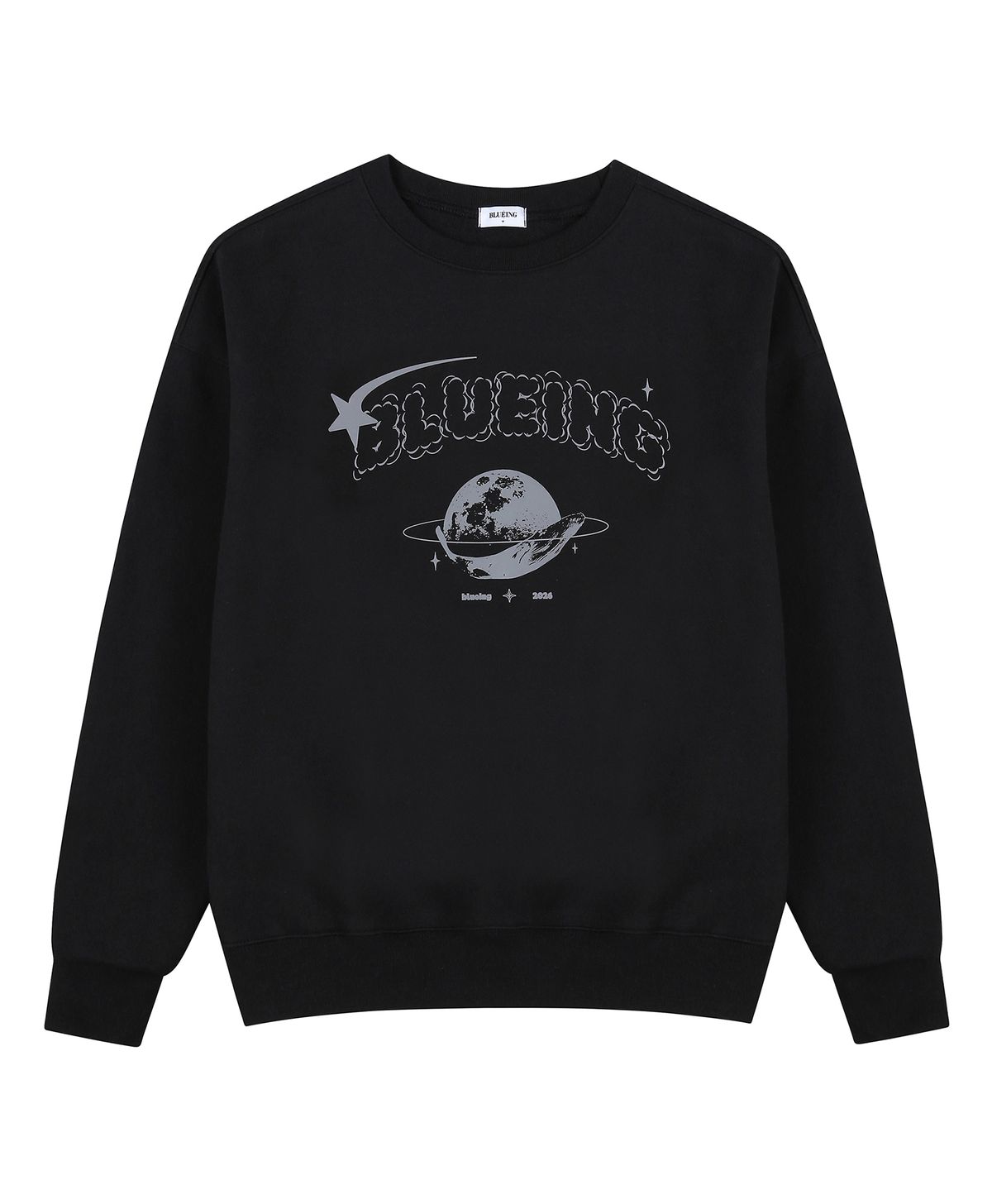 블루잉(BLUEING) WHALE SCOTCH GRAPTIC SWEATSHIRT