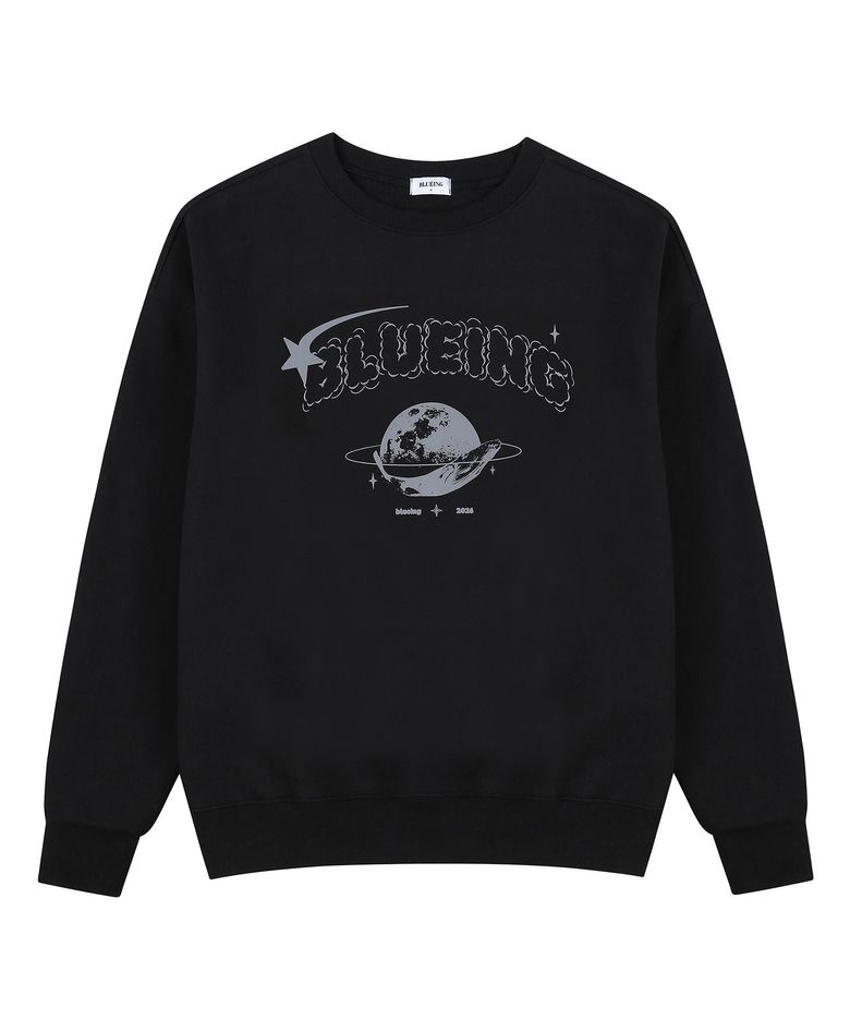 WHALE SCOTCH GRAPTIC SWEATSHIRT