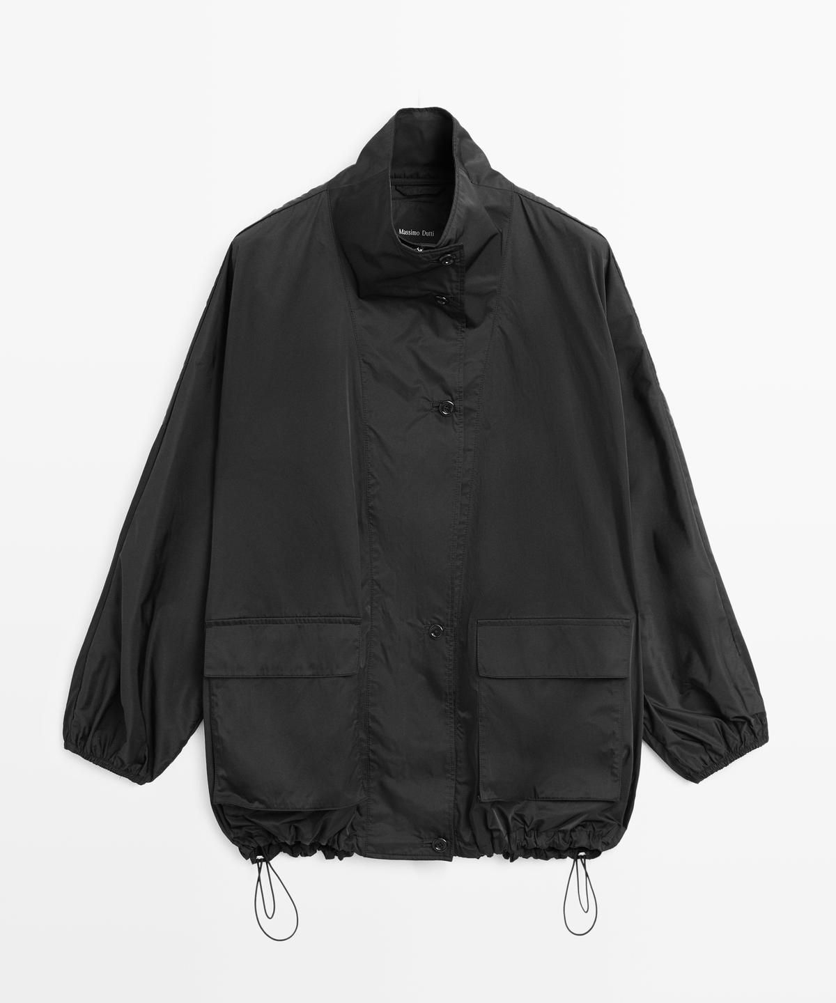 마시모두띠(MASSIMO DUTTI) 포켓 디테일 봄버 자켓