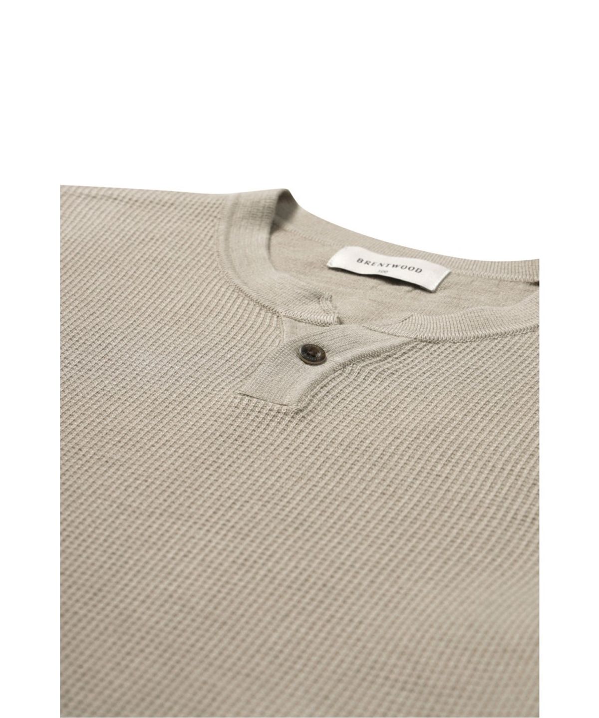 브렌우드(BRENTWOOD) [에센셜스] 워셔블 헨리넥 스웨터 BRWAX26231BEX