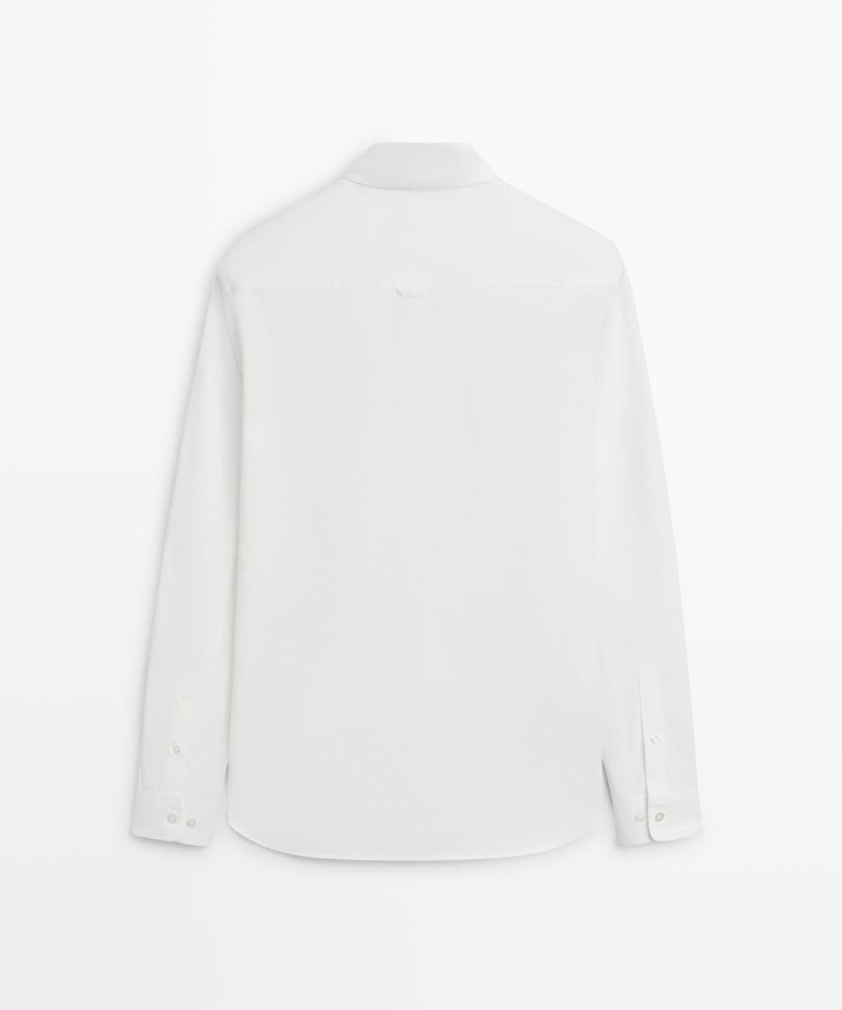 마시모두띠(MASSIMO DUTTI) 레귤러 핏 100% 코튼 셔츠