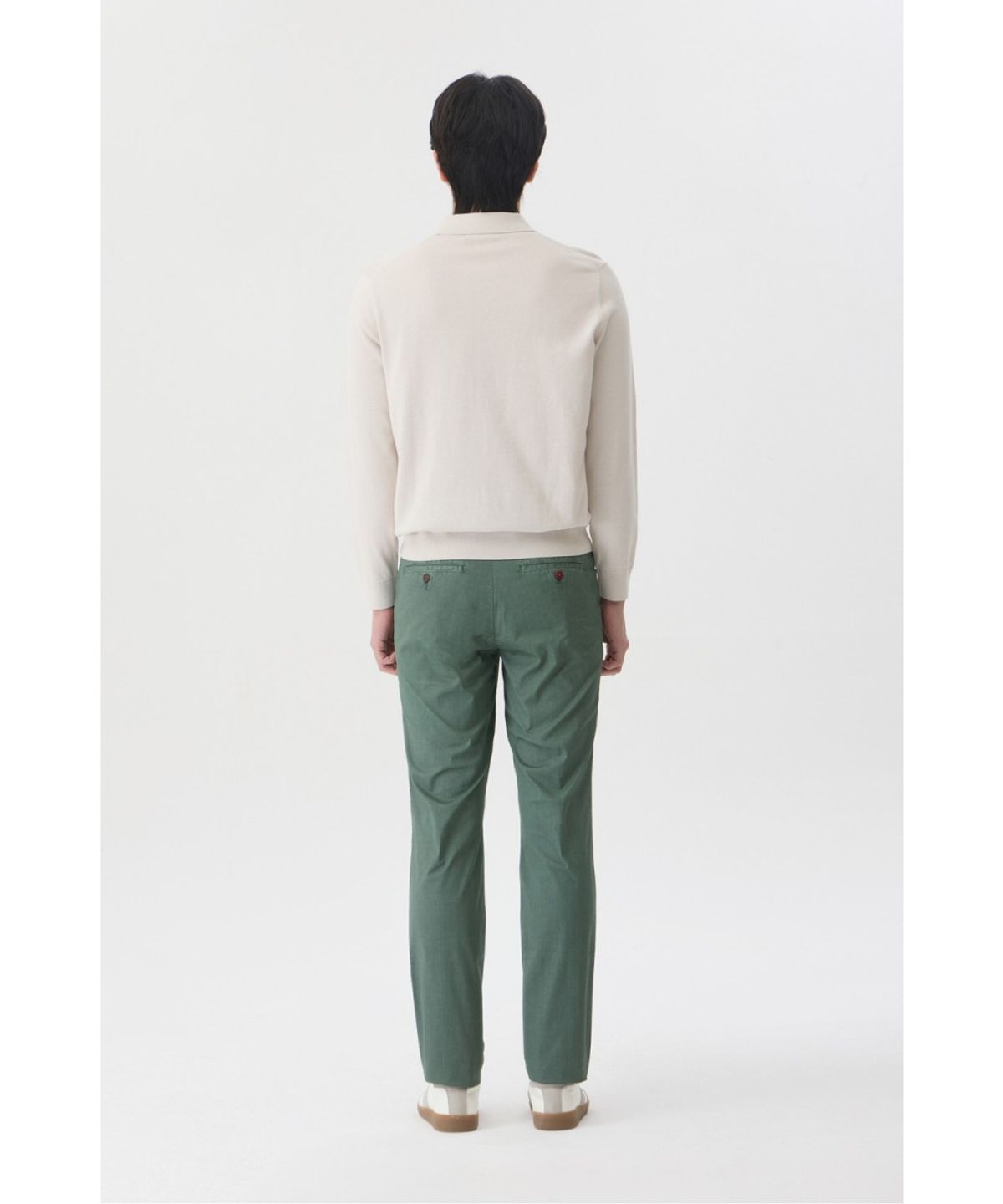 브렌우드(BRENTWOOD) [에센셜스] 워셔블 폴로넥 스웨터 BRWAX26211IVX
