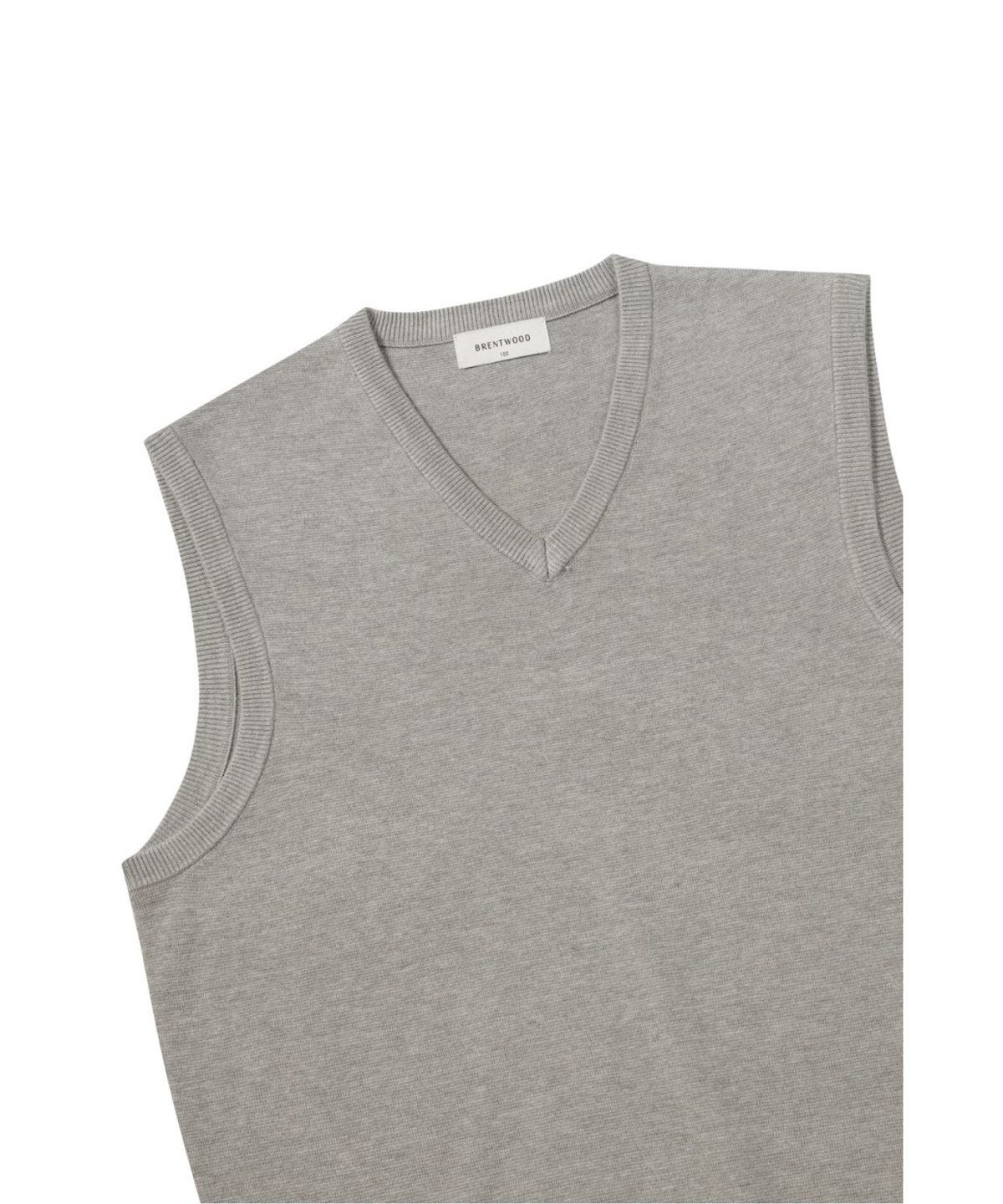 브렌우드(BRENTWOOD) [에센셜스] 워셔블 브이넥 베스트 스웨터 BRWAX26271BEX