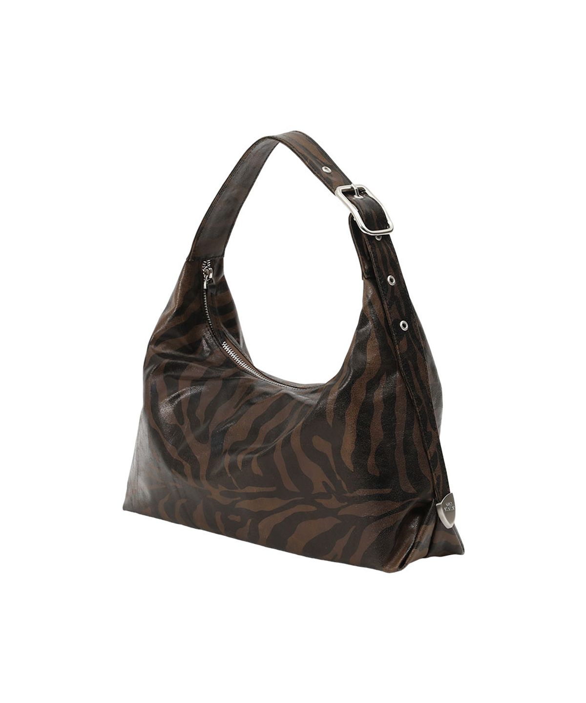 샌드뮤지엄(SAND MUSEUM) CACTUS HOBO BAG MINI [Zebra Brown]
