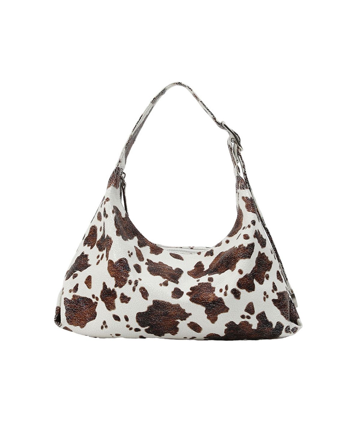 샌드뮤지엄(SAND MUSEUM) CACTUS HOBO BAG MINI [Cow Brown]
