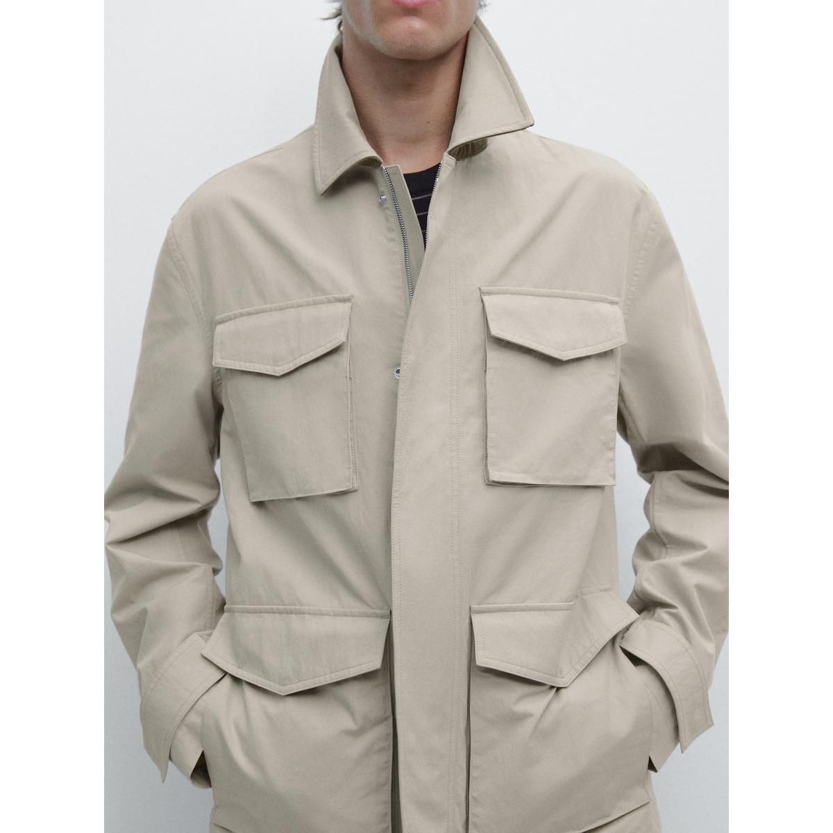 마시모두띠(MASSIMO DUTTI) 포켓 디테일 자켓