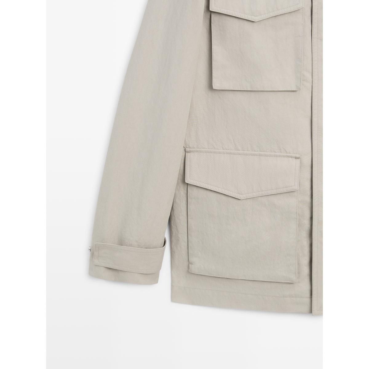 마시모두띠(MASSIMO DUTTI) 포켓 디테일 자켓