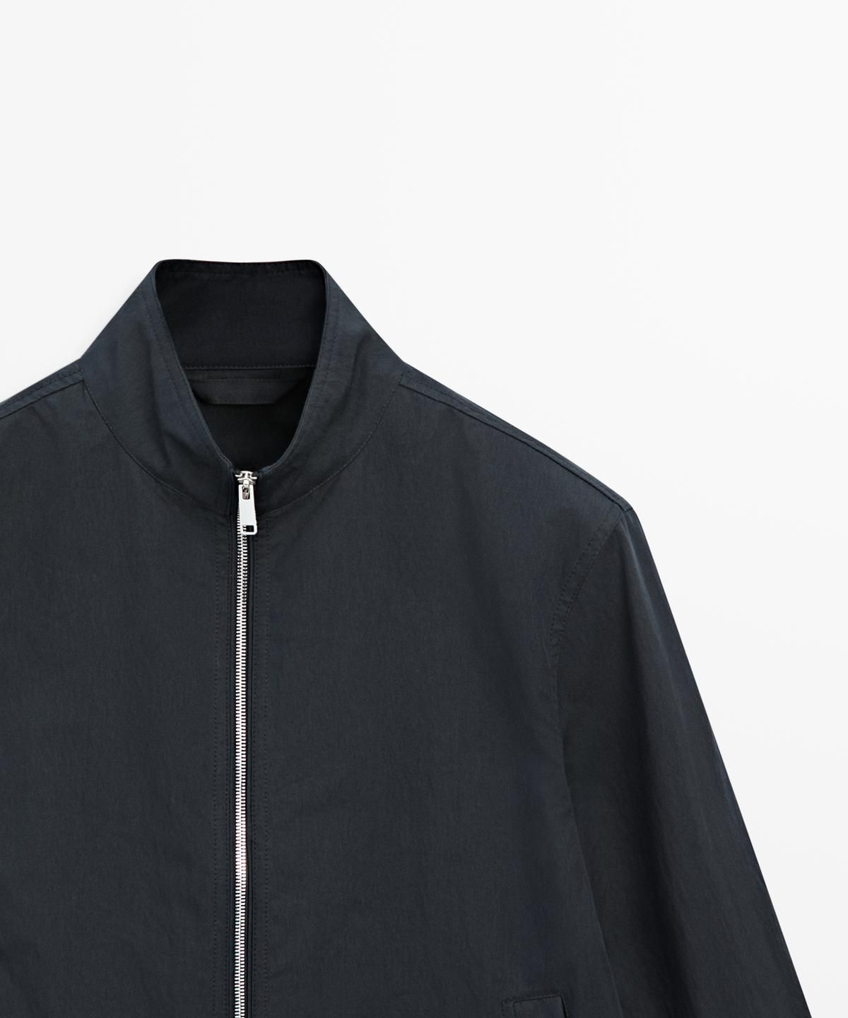 마시모두띠(MASSIMO DUTTI) 포켓 디테일 크롭 재킷