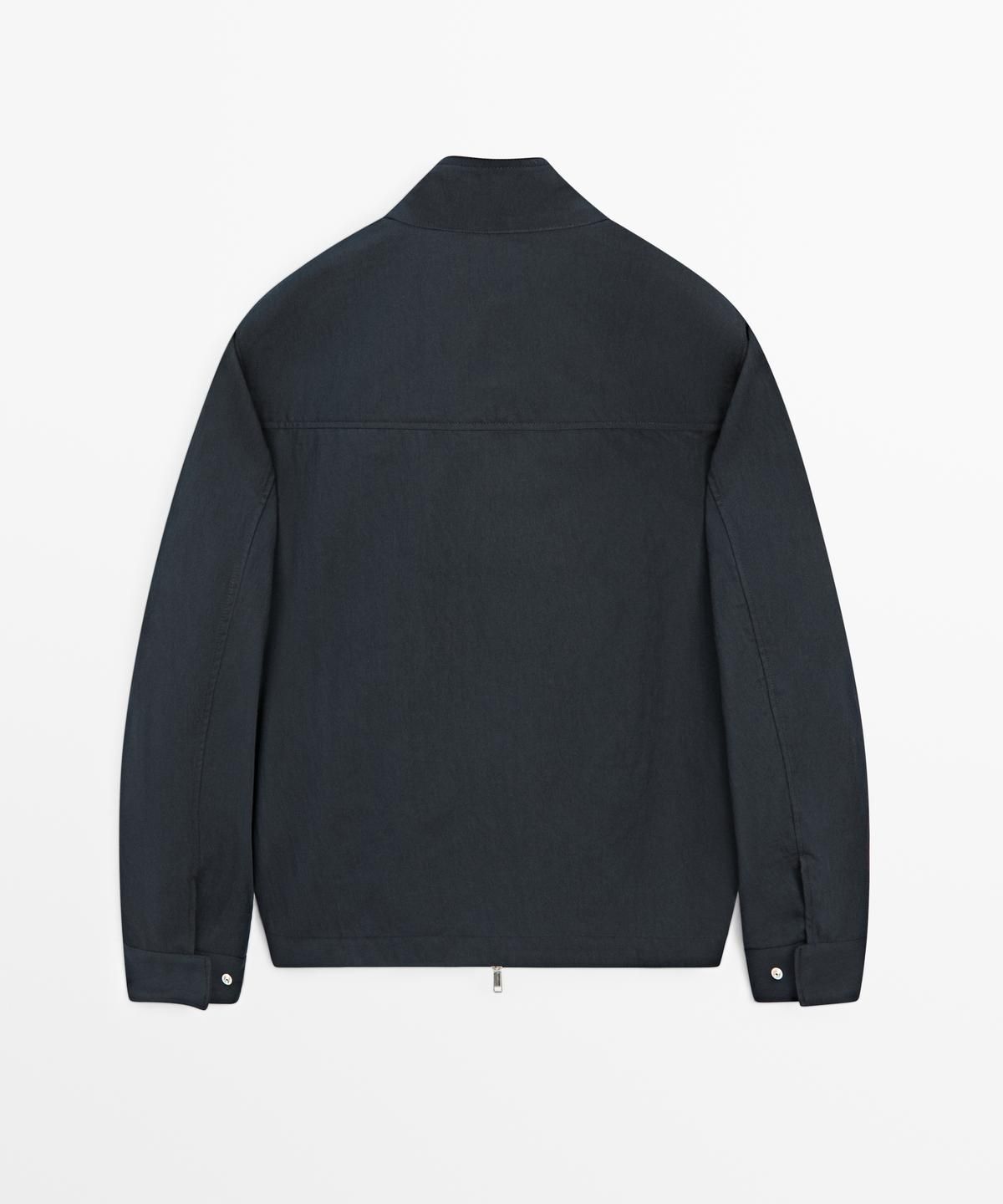 마시모두띠(MASSIMO DUTTI) 포켓 디테일 크롭 재킷