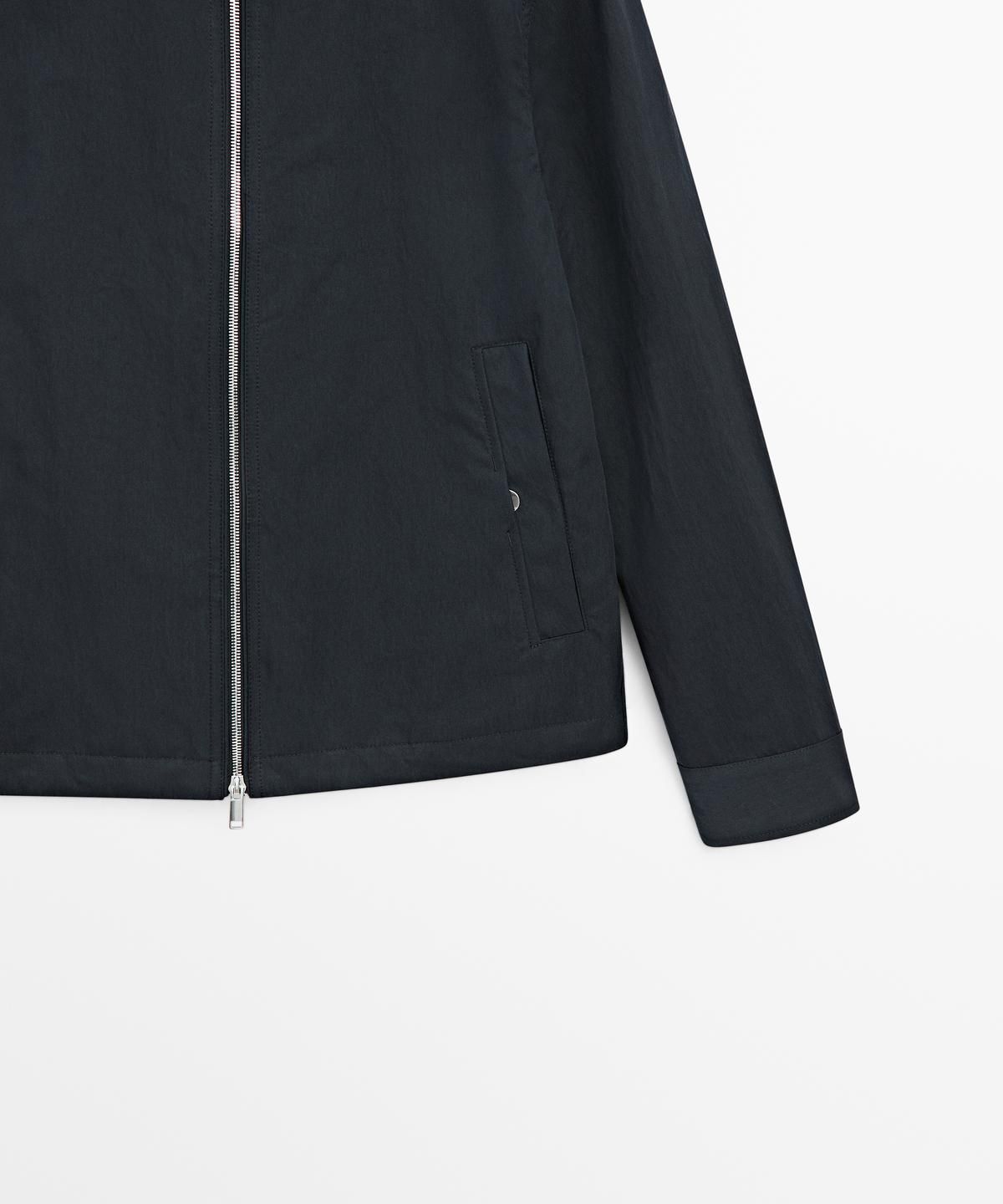 마시모두띠(MASSIMO DUTTI) 포켓 디테일 크롭 재킷