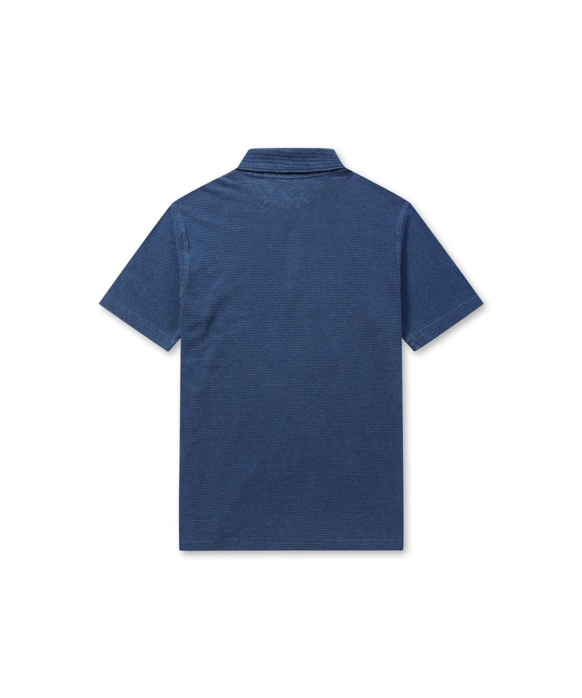 브렌우드(BRENTWOOD) 인디고 스트라이프 폴로넥 티셔츠 BRTAM26621BUX