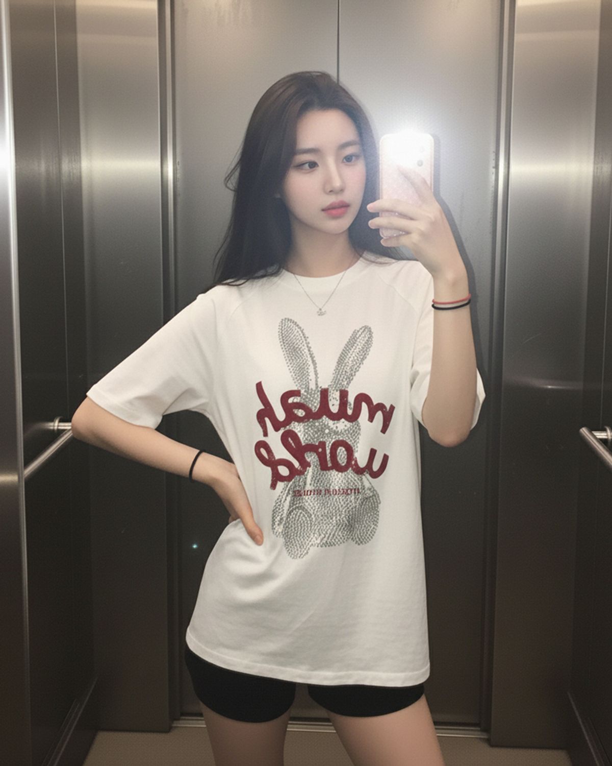 무아무아(MUAHMUAH) 레빗 무아 레글런 반팔티셔츠 [3color]