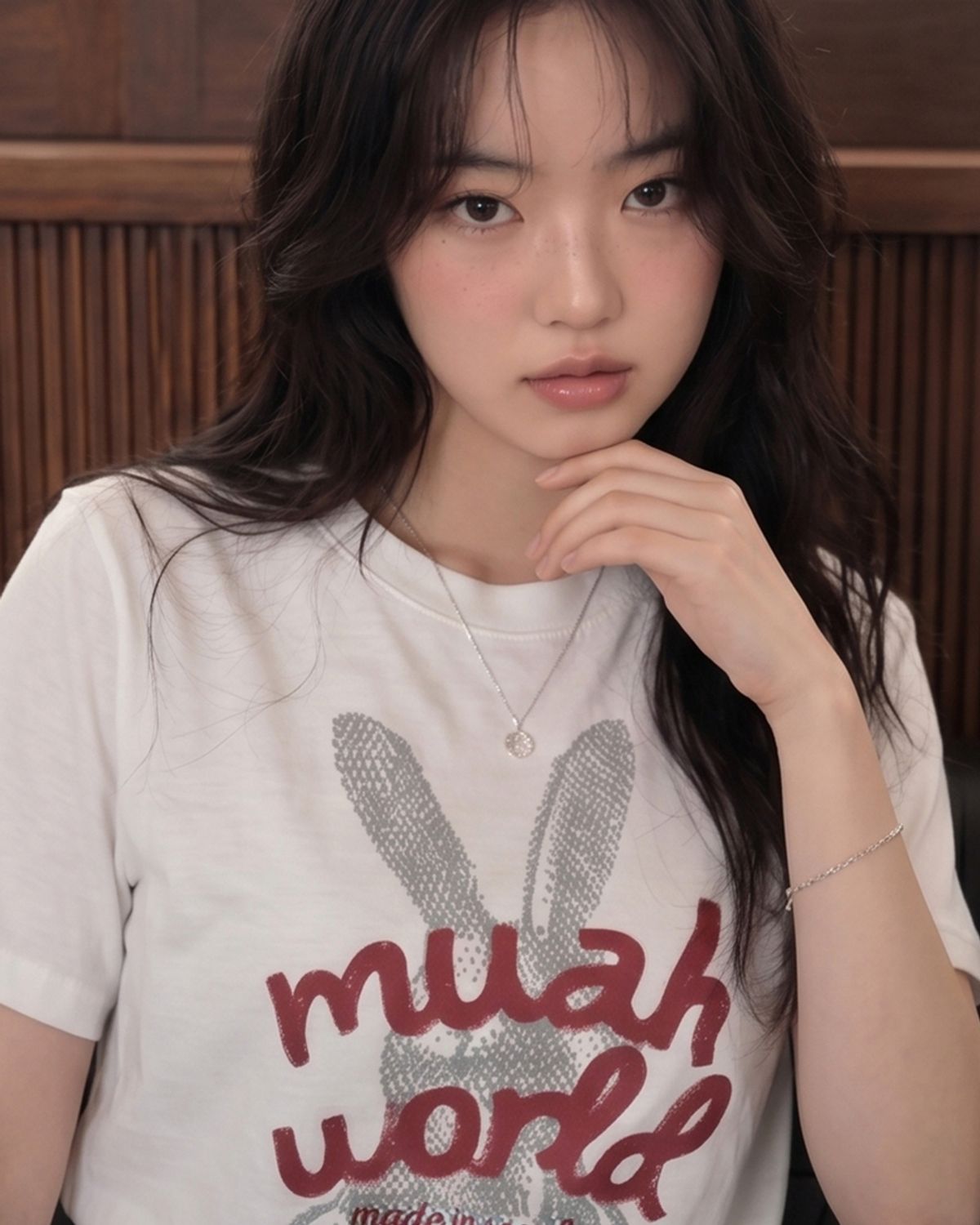무아무아(MUAHMUAH) 레빗 무아 레글런 반팔티셔츠 [3color]