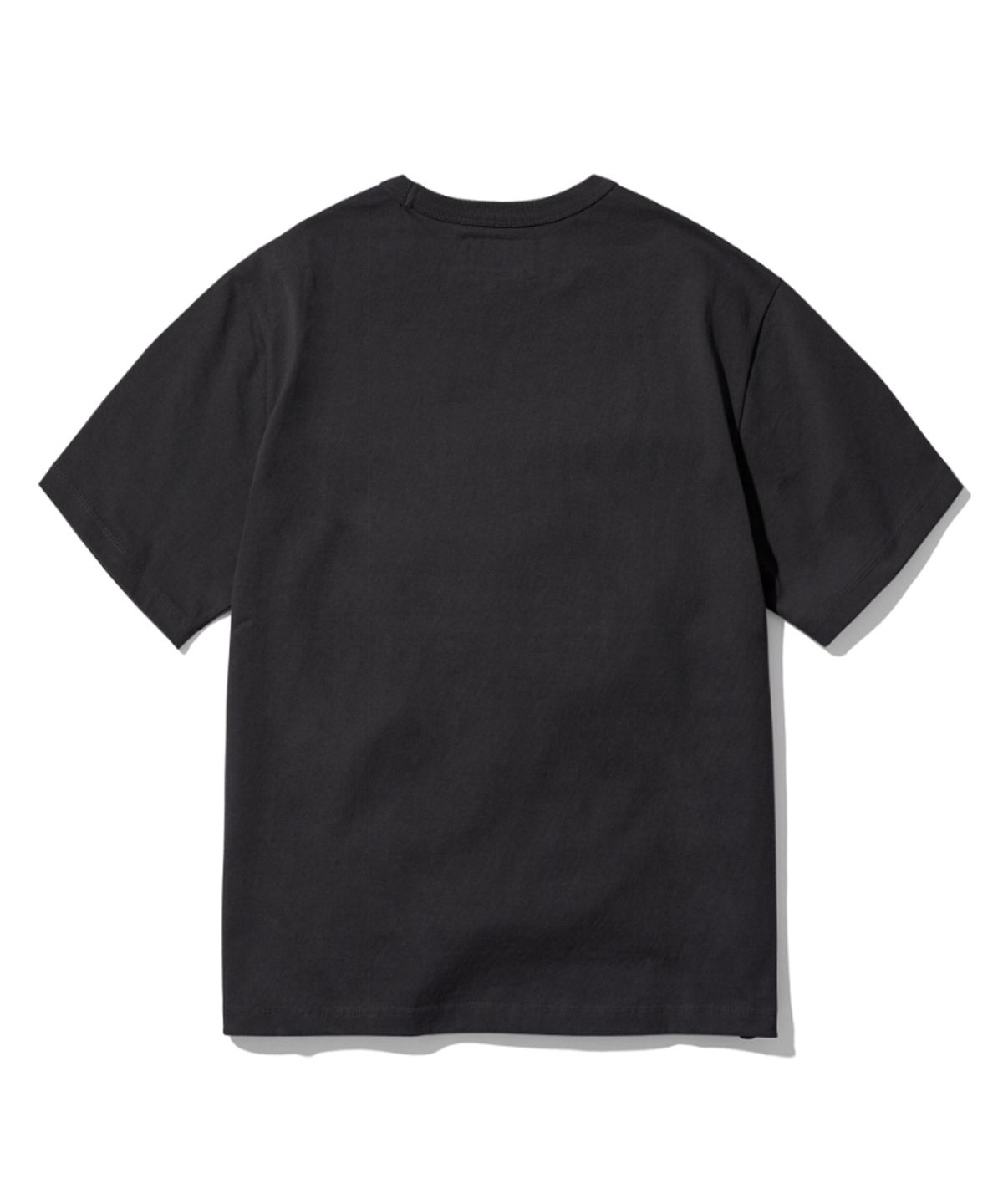 에이카화이트(AECA) (Woman) EVERYDAY AECA CLOVER HALF SLEEVE TEE-CHARCOAL