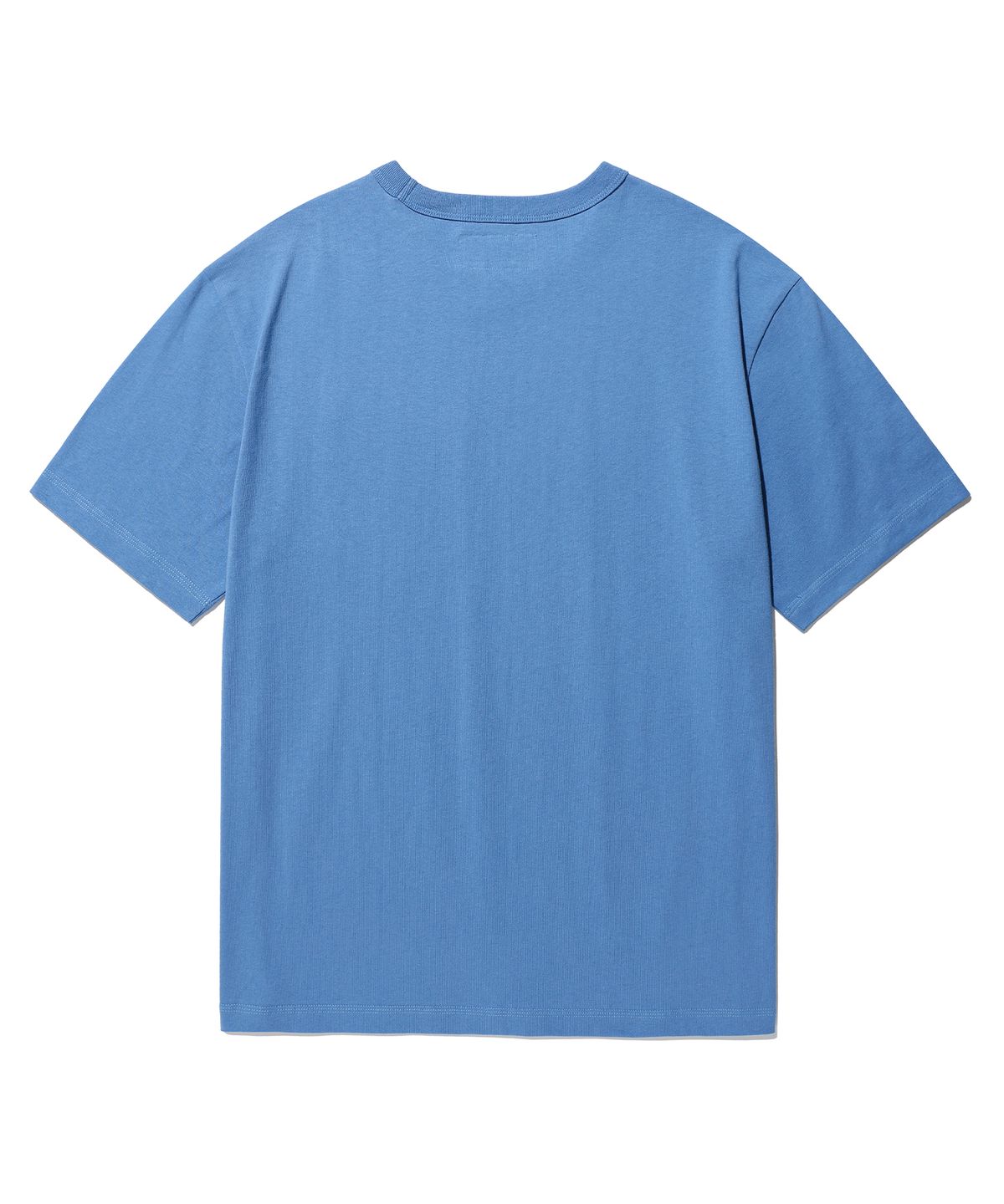 에이카화이트(AECA) EVERYDAY AECA CLOVER HALF SLEEVE TEE-BLUE