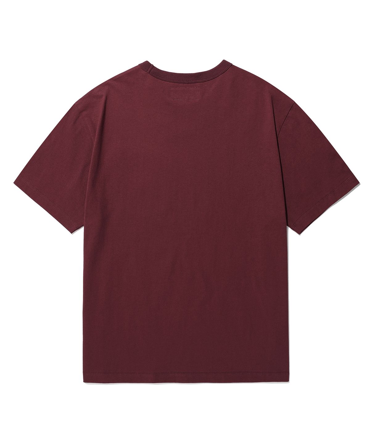에이카화이트(AECA) EVERYDAY AECA CLOVER POCKET TEE-BURGUNDY