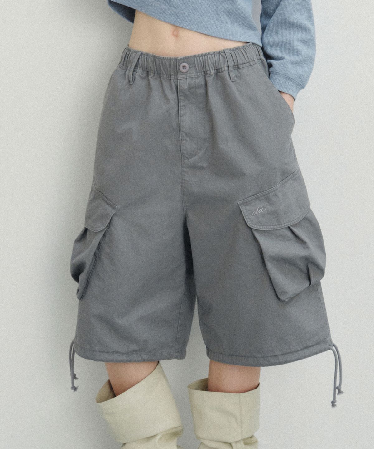 씨타(CITTA) Urban Utility Cargo Bermuda_CTB564(Grey)