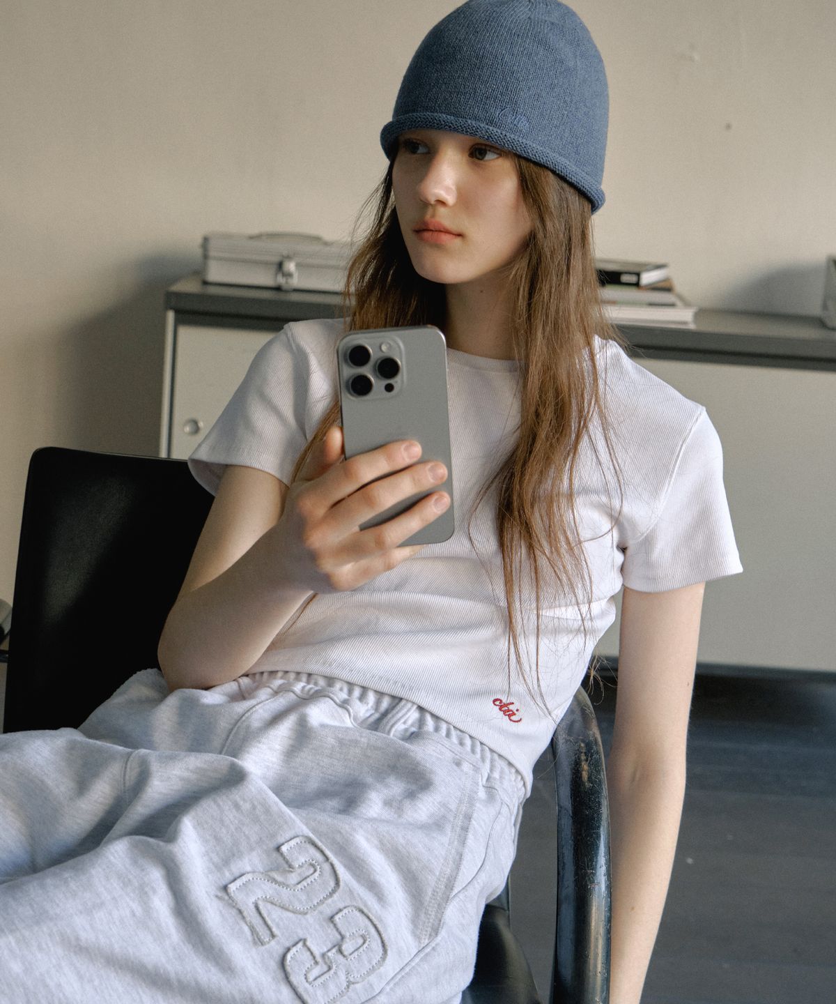 씨타(CITTA) Everyday Ribbed Slim Fit Tee_CTT3009(5color)