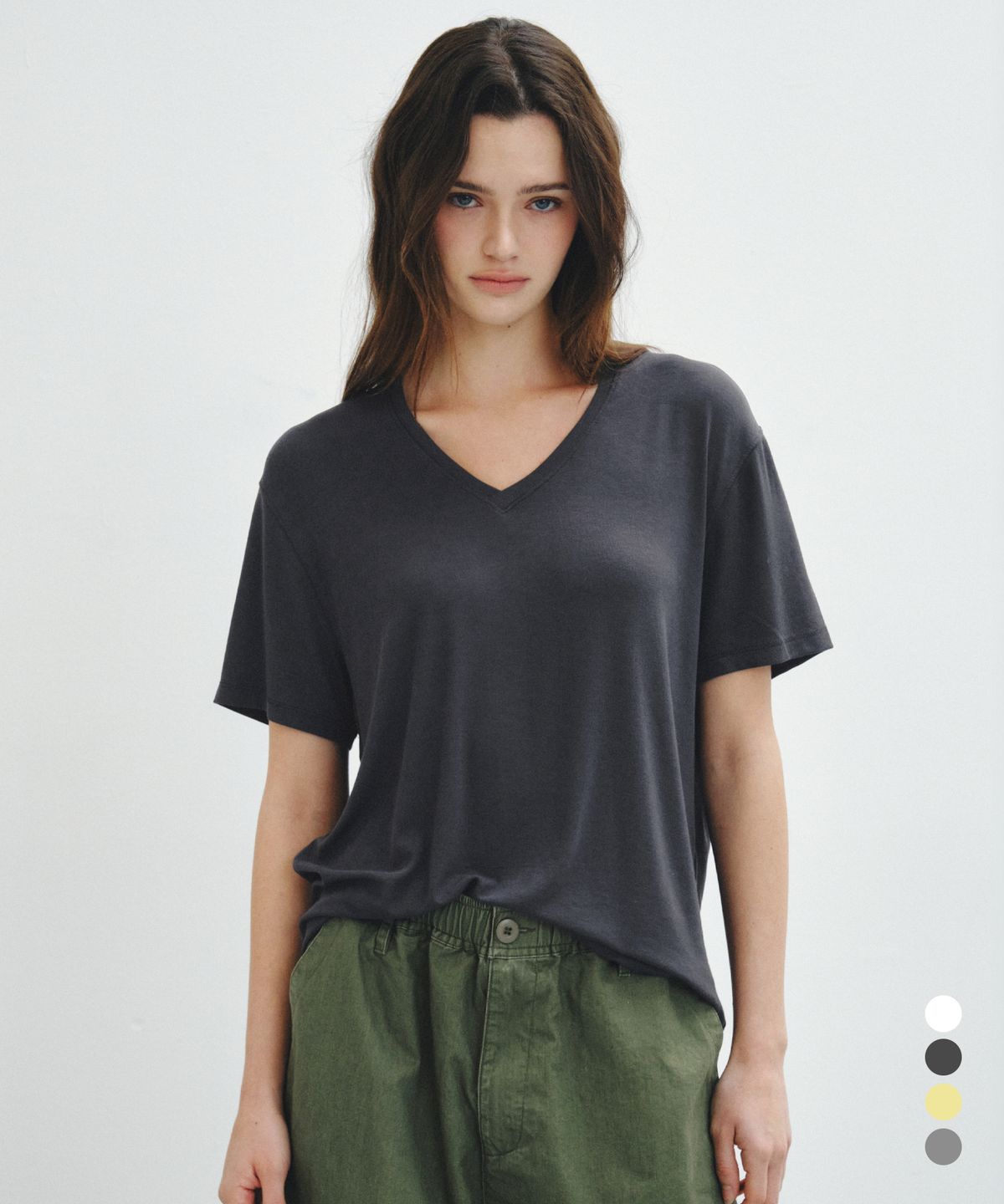 씨타(CITTA) Daily Soft Touch Vneck Tee_CTT3010(4color)