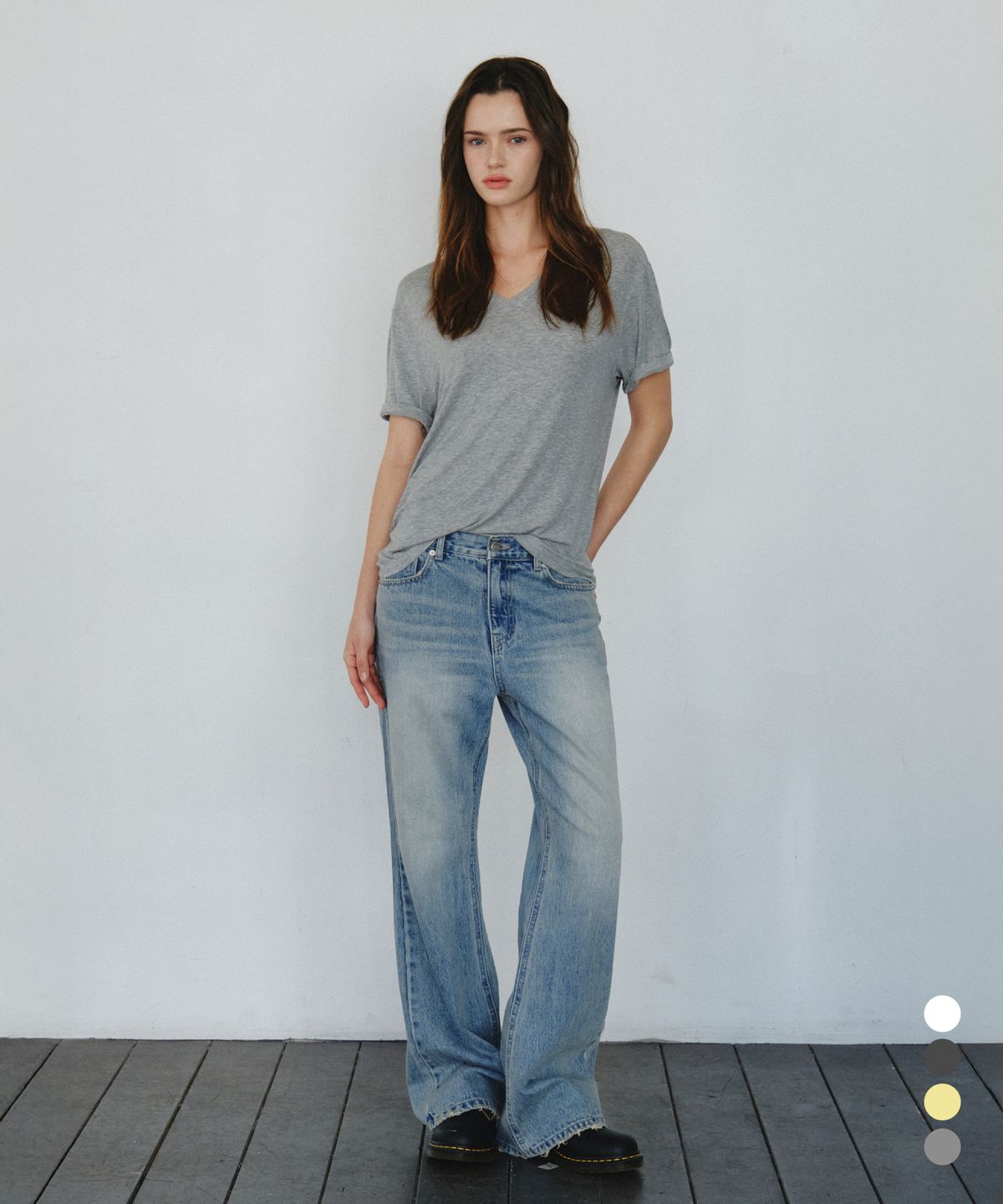 씨타(CITTA) Daily Soft Touch Vneck Tee_CTT3010(4color)