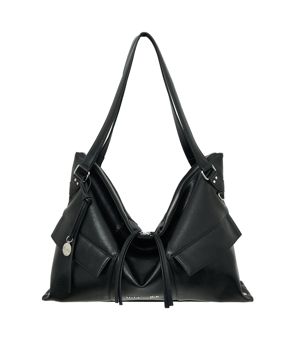 MUSINSA公式 | MATIN KIM WIDE NEMO BIG SHOULDER BAG IN BLACK