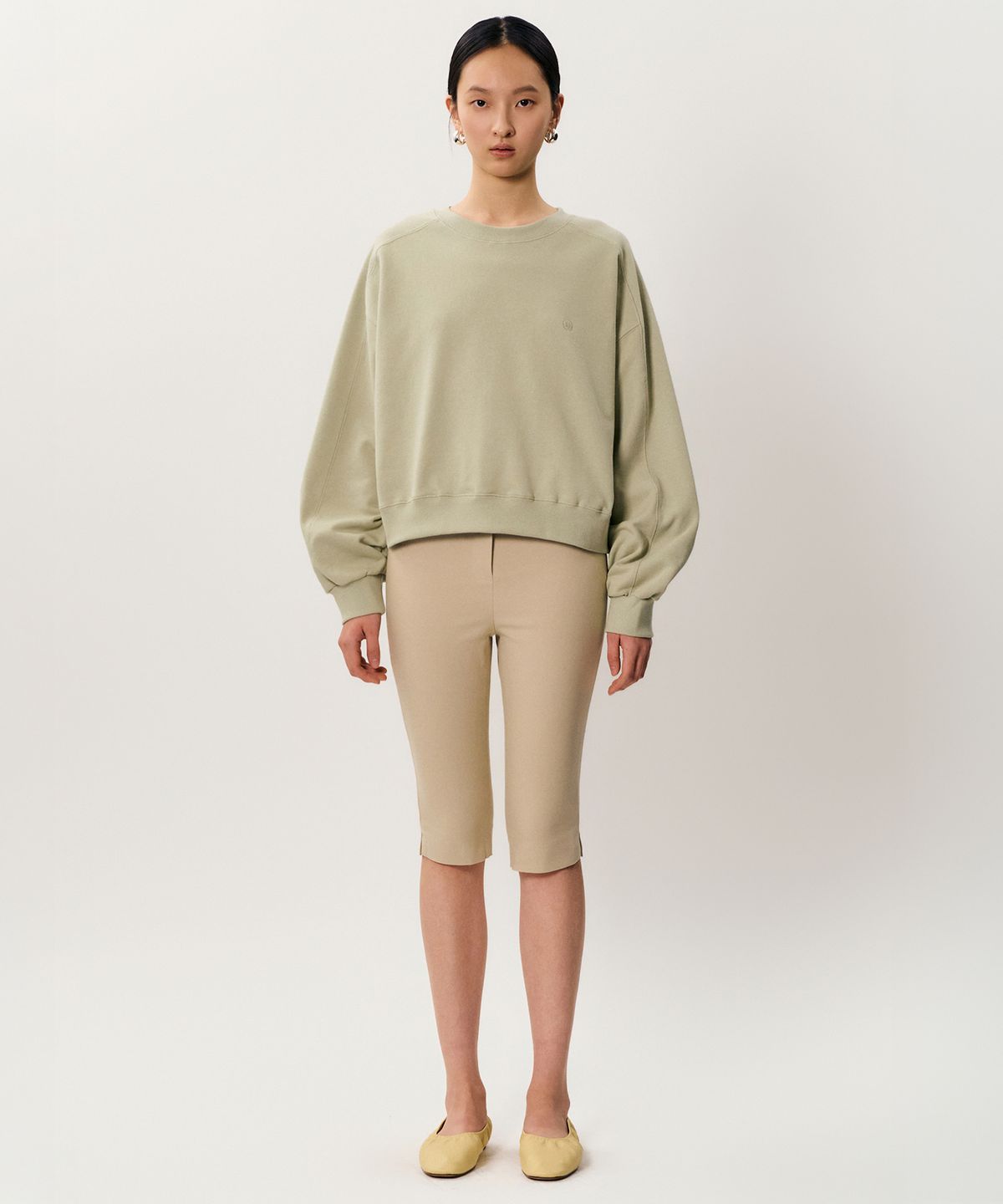 메이버유(MAYVERU) Izzy  Sweatshirt _ Mint