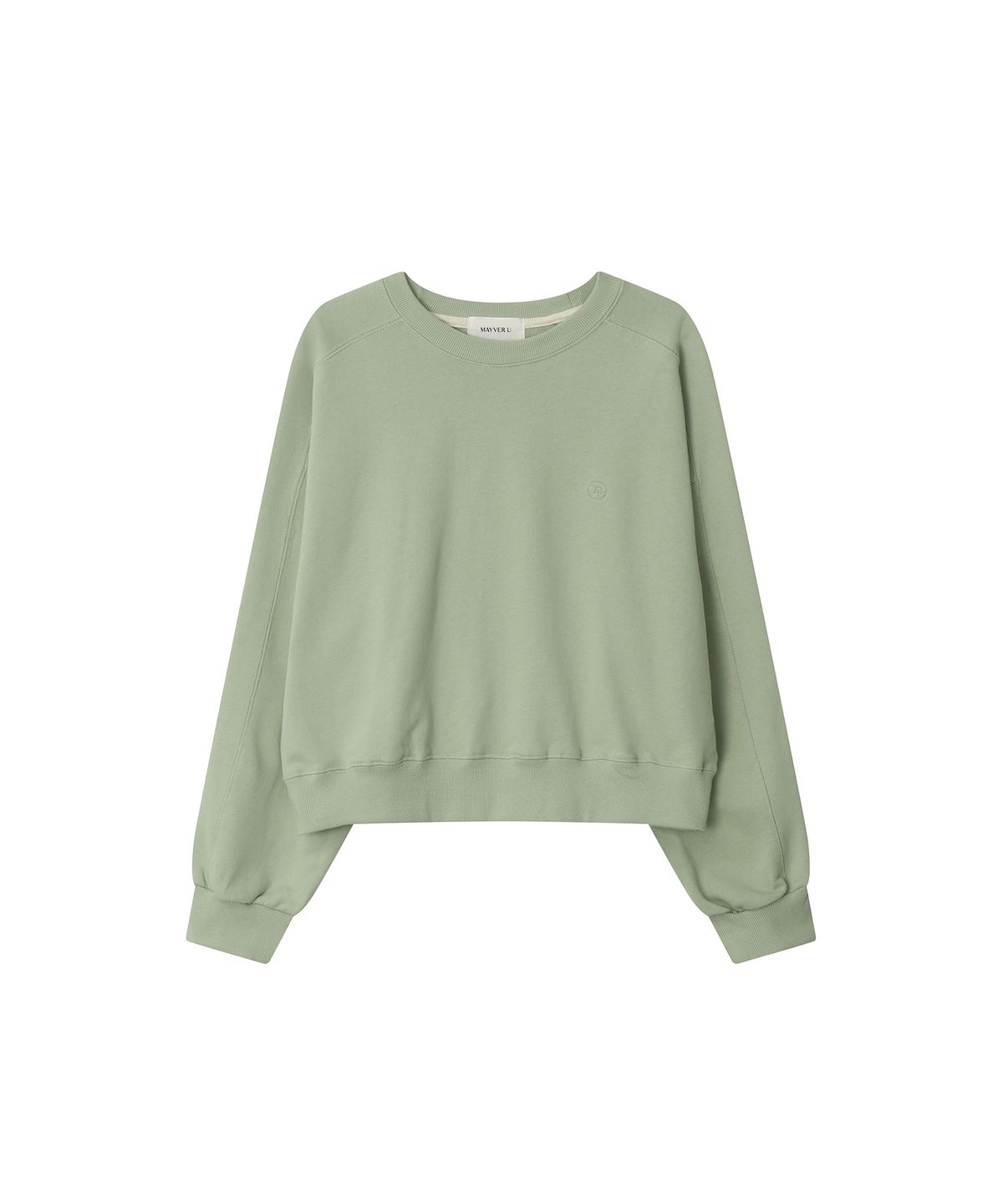 메이버유(MAYVERU) Izzy  Sweatshirt _ Mint