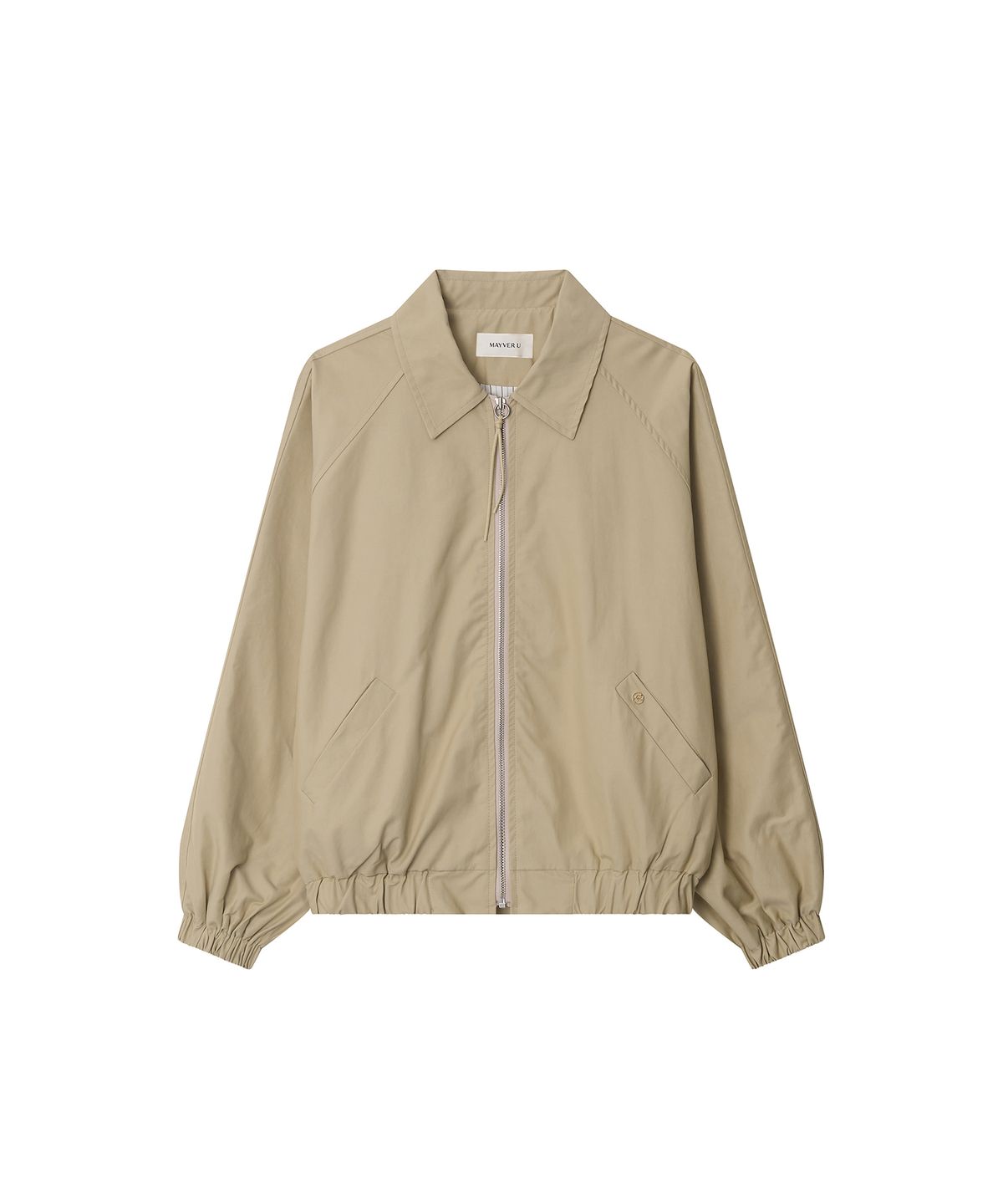 메이버유(MAYVERU) Safe blouson jumper  _ Beige