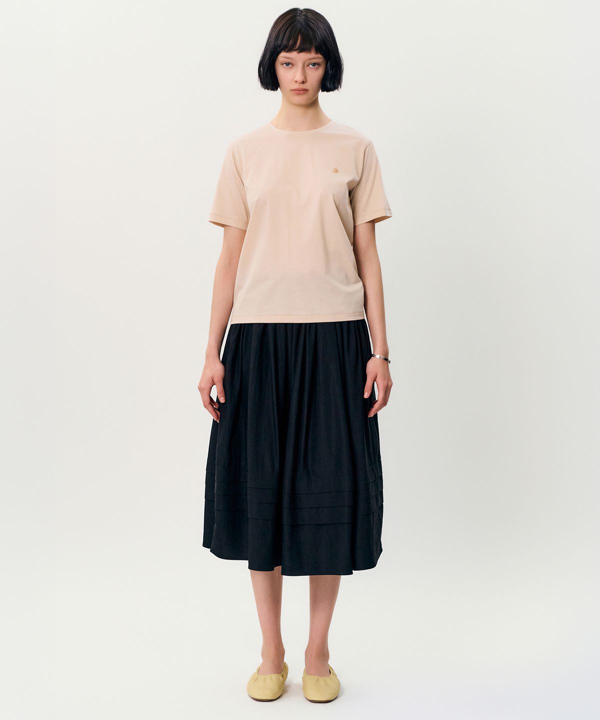 메이버유(MAYVERU) Osis flare skrit _ Black