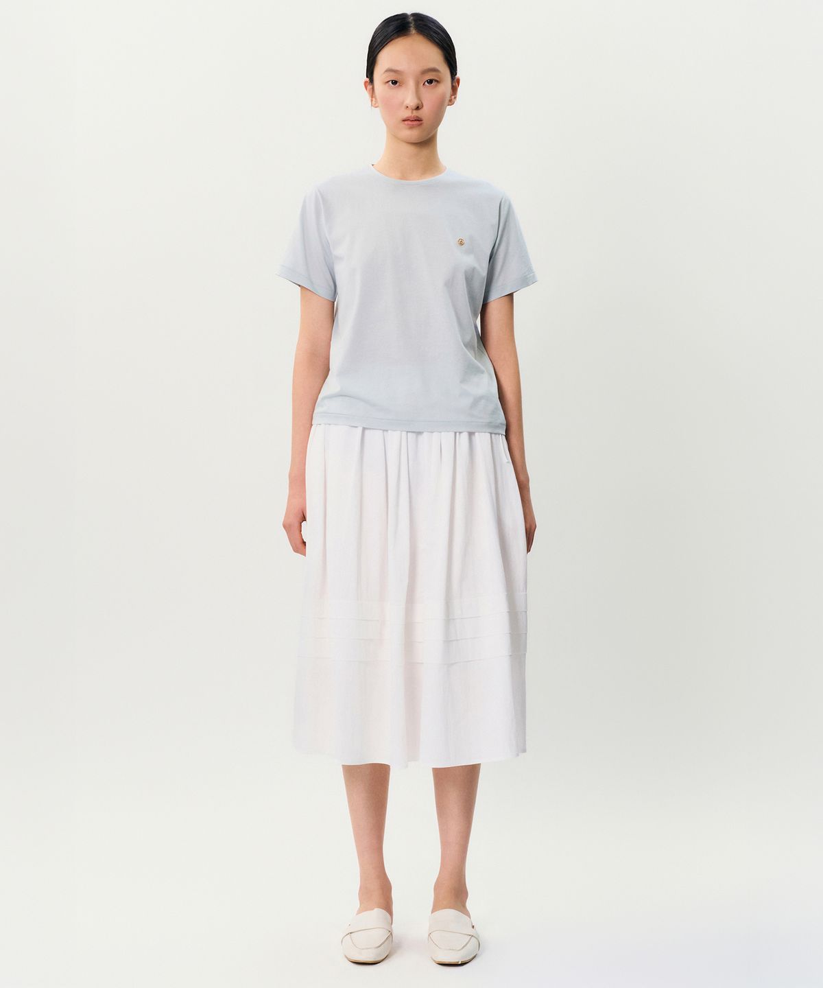 메이버유(MAYVERU) Osis flare skrit _ Ivory