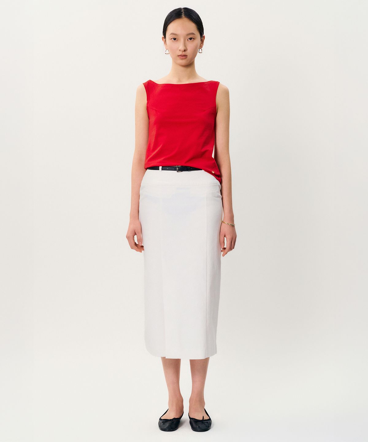 메이버유(MAYVERU) Rico cotton skrit _ Ivory