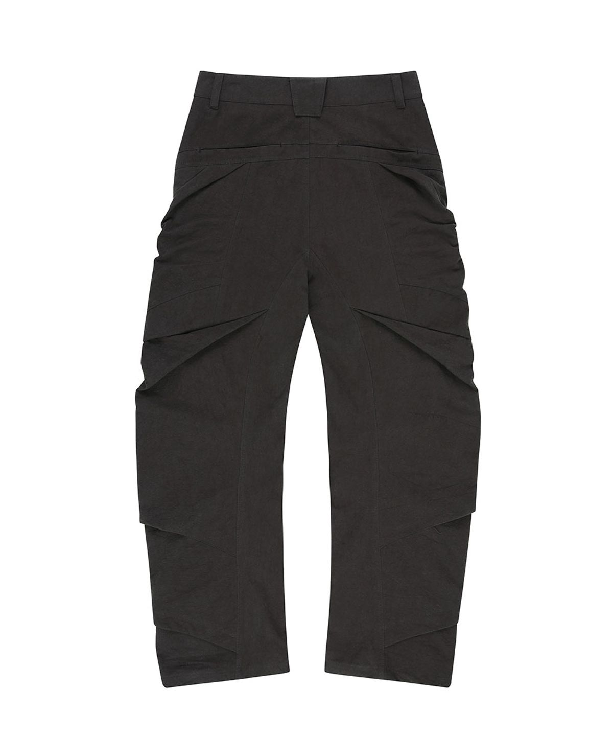 디프런티스(DIFFERENTIS) Curved Drape Pants (DB)