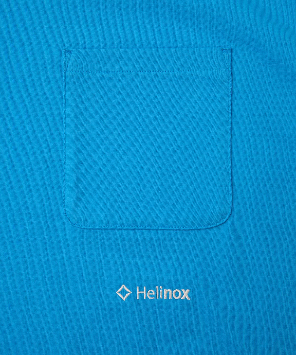 헬리녹스 웨어(HELINOX WEAR) 포켓 반팔티셔츠_Cyan Blue