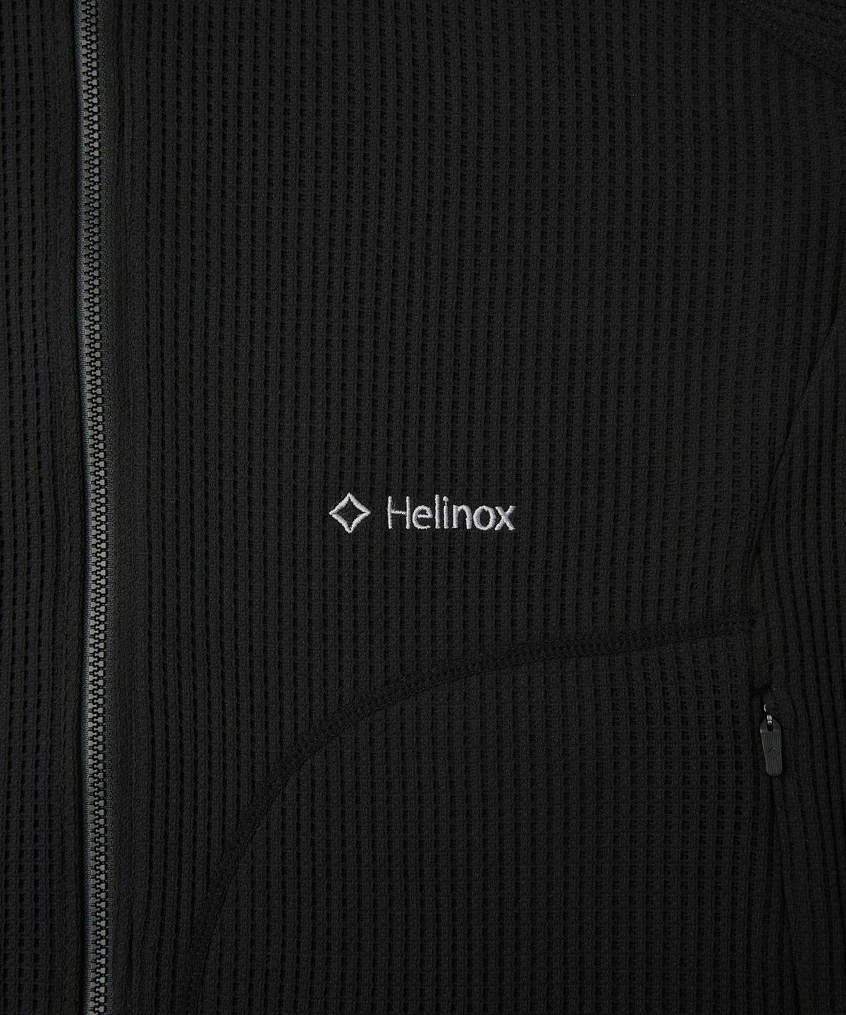 헬리녹스 웨어(HELINOX WEAR) 폴라텍 파워드라이 후드 집업_Black