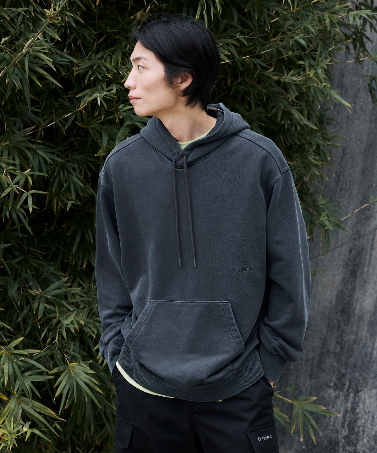 헬리녹스 웨어(HELINOX WEAR) 더스트 다잉 스웻 후드_Charcoal Gray