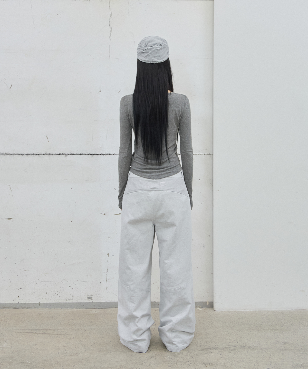 사일프레이(41PRAY) Multi-Panel Pants / Light Grey