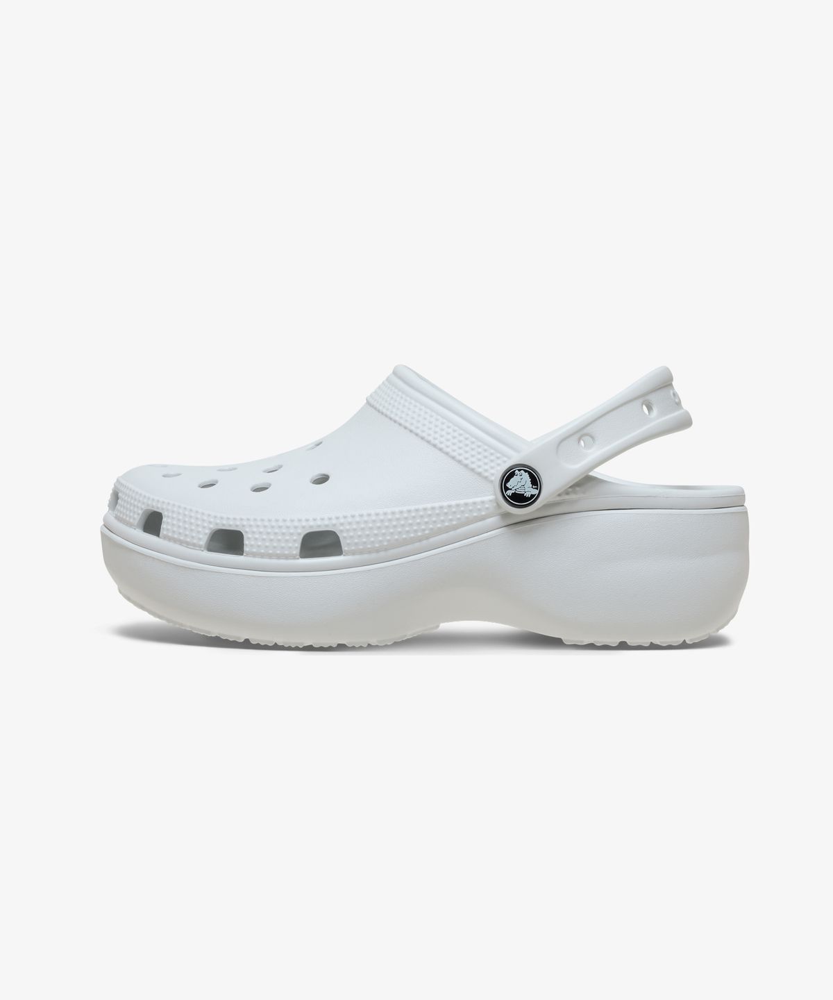크록스(CROCS) 클래식 플랫폼 클로그 우먼 - 문라이트 / 206750-1NK