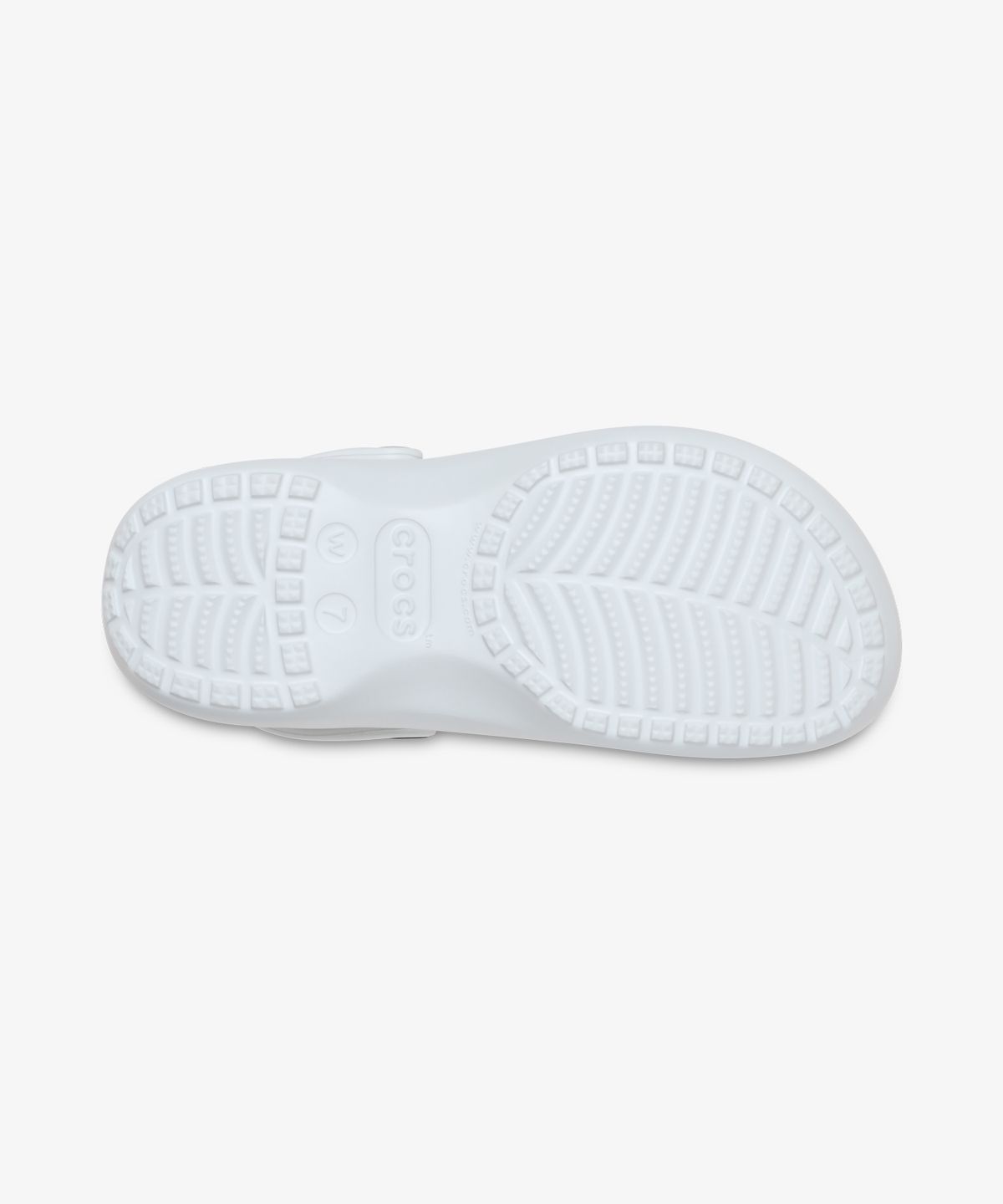 크록스(CROCS) 클래식 플랫폼 클로그 우먼 - 문라이트 / 206750-1NK