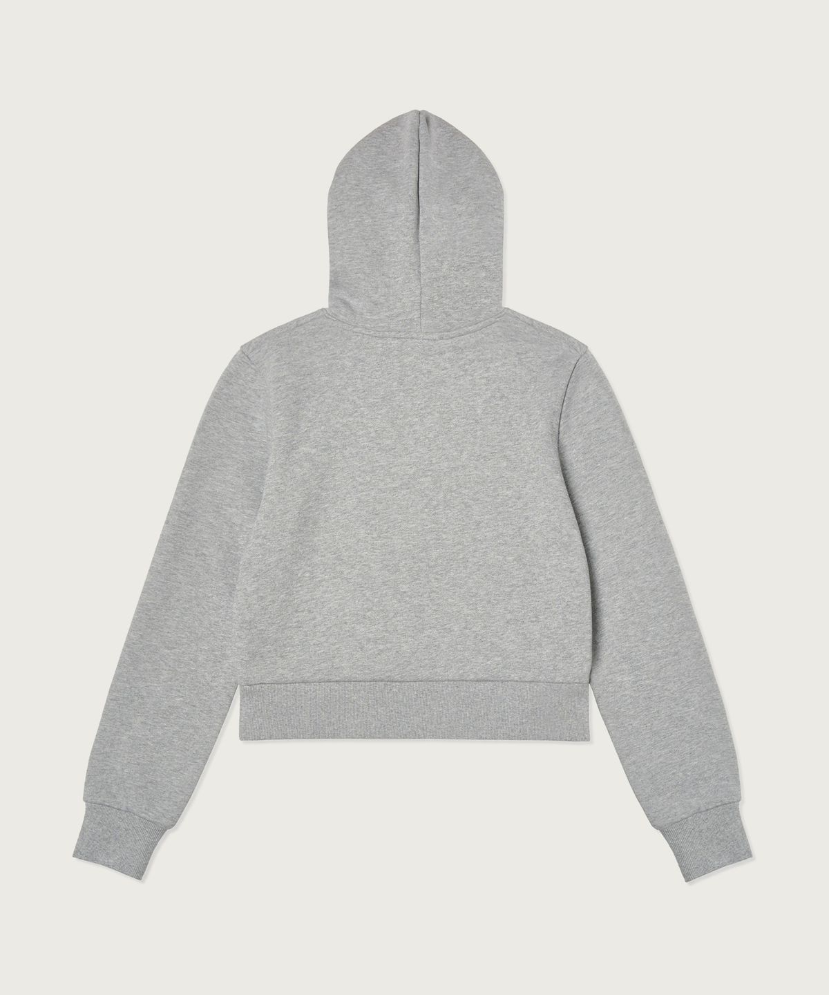 챔피온(CHAMPION) 여성 NYC 크롭 후드 티셔츠 Grey