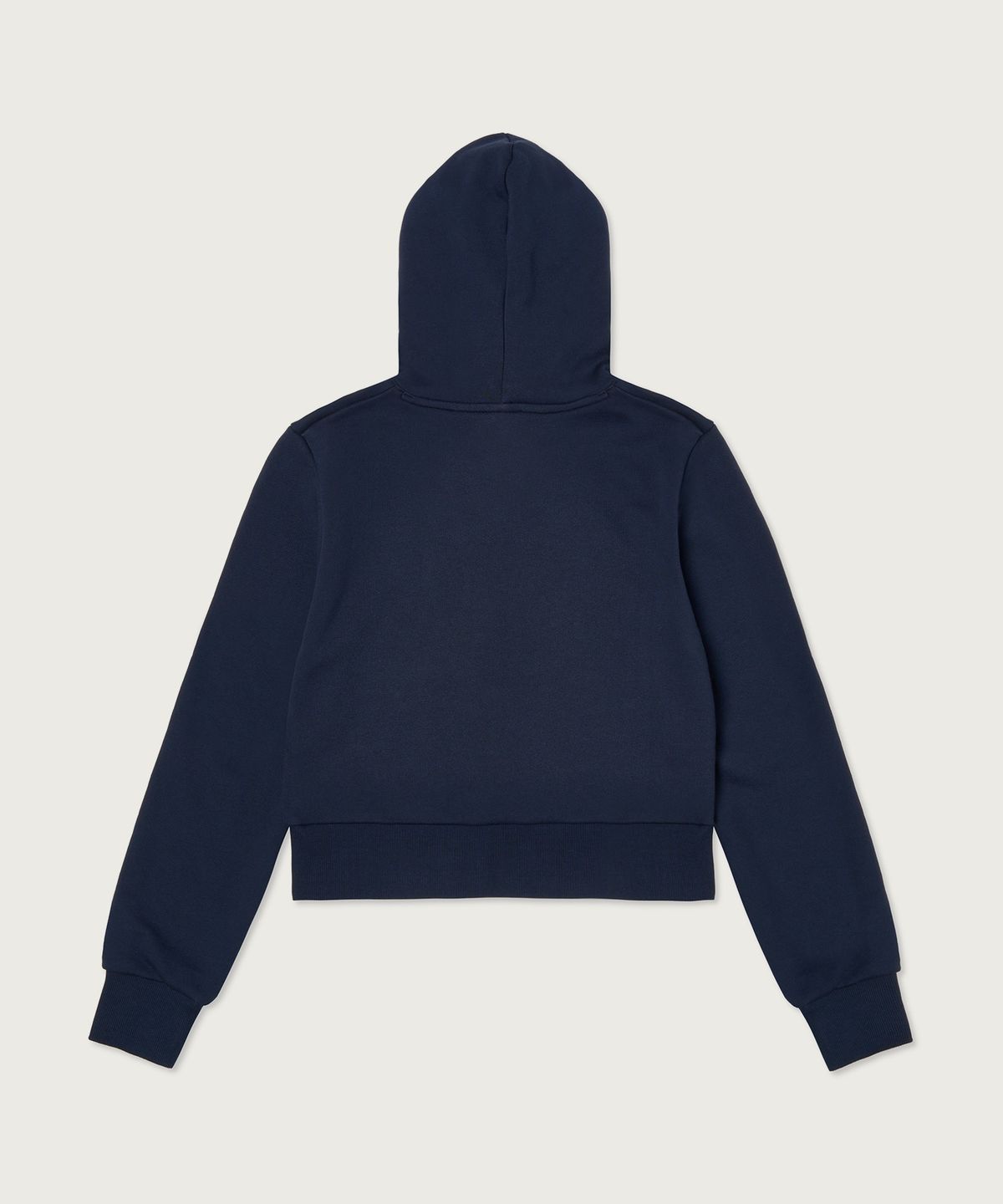 챔피온(CHAMPION) 여성 NYC 크롭 후드 티셔츠 Navy