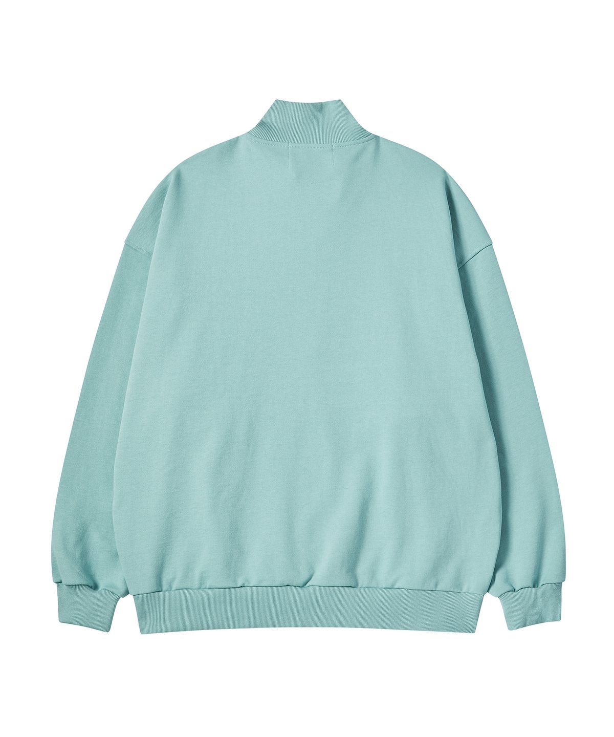 비욘드클로젯(BEYOND CLOSET) [COLLECTION LINE] 프리미엄 유니폼 하프 집 티셔츠 스톤 그린