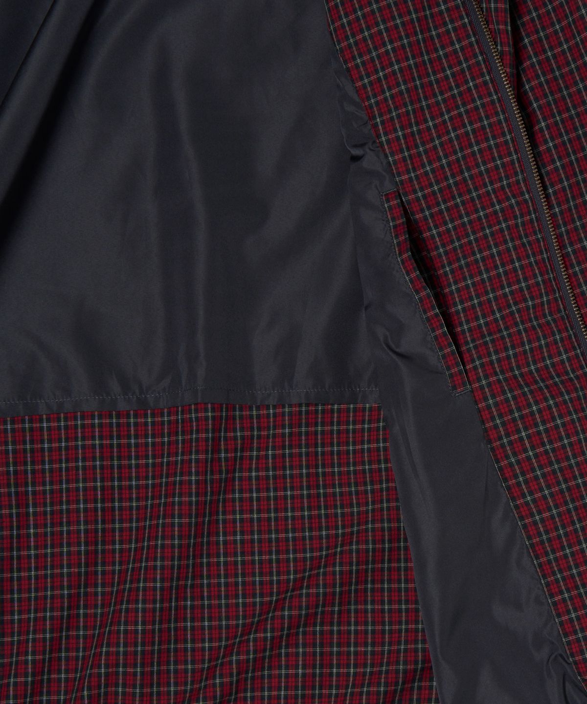 챔피온(CHAMPION) 체크 코튼 윈드브레이커 Red