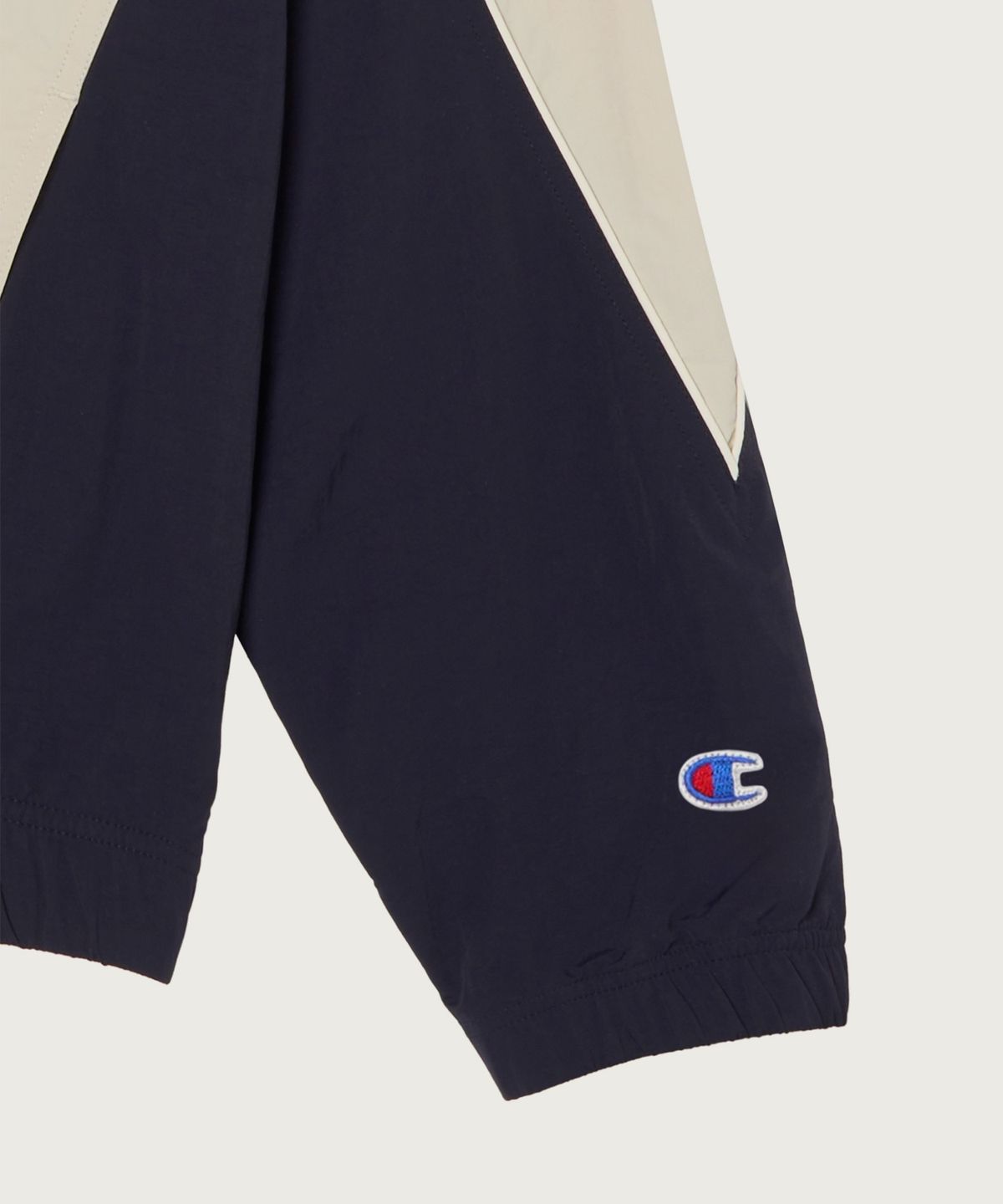 챔피온(CHAMPION) 트랙 로고 프로 컬러블록 트랙자켓 Navy