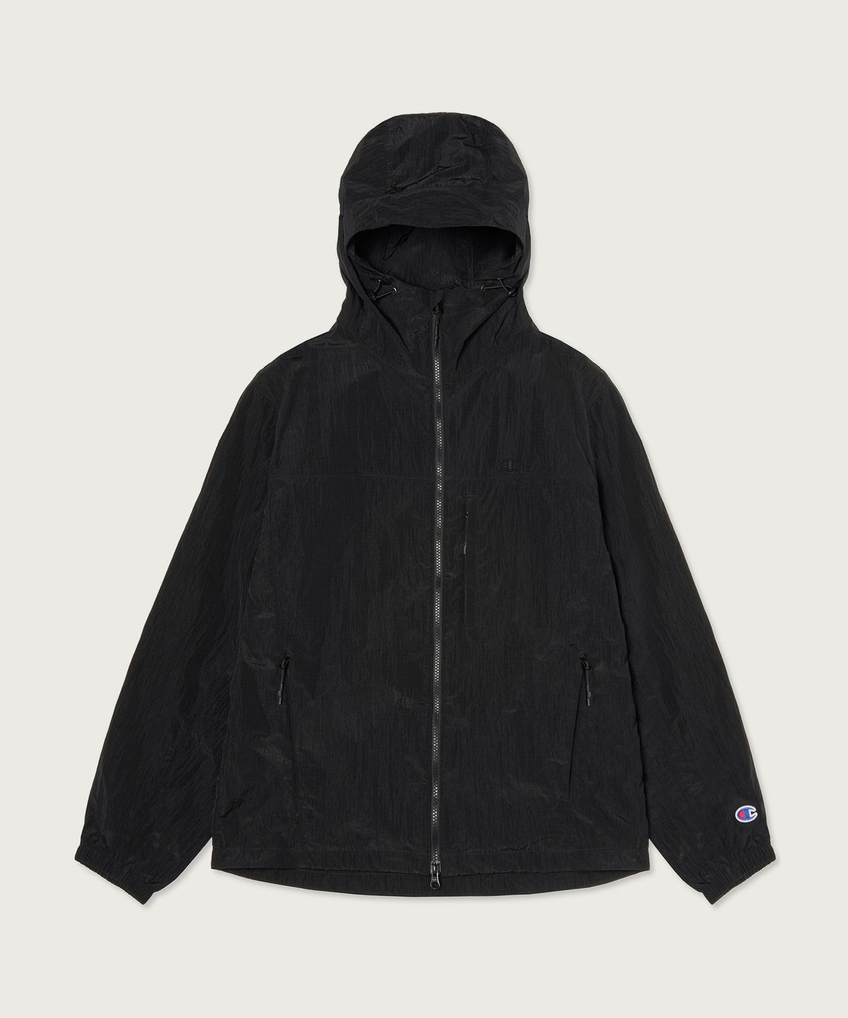 챔피온(CHAMPION) 시어 나일론 윈드브레이커 Black
