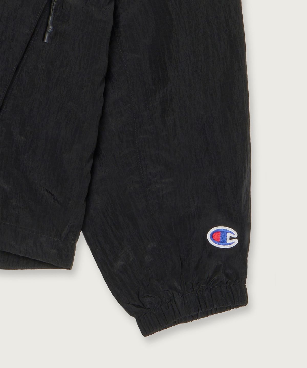 챔피온(CHAMPION) 시어 나일론 윈드브레이커 Black