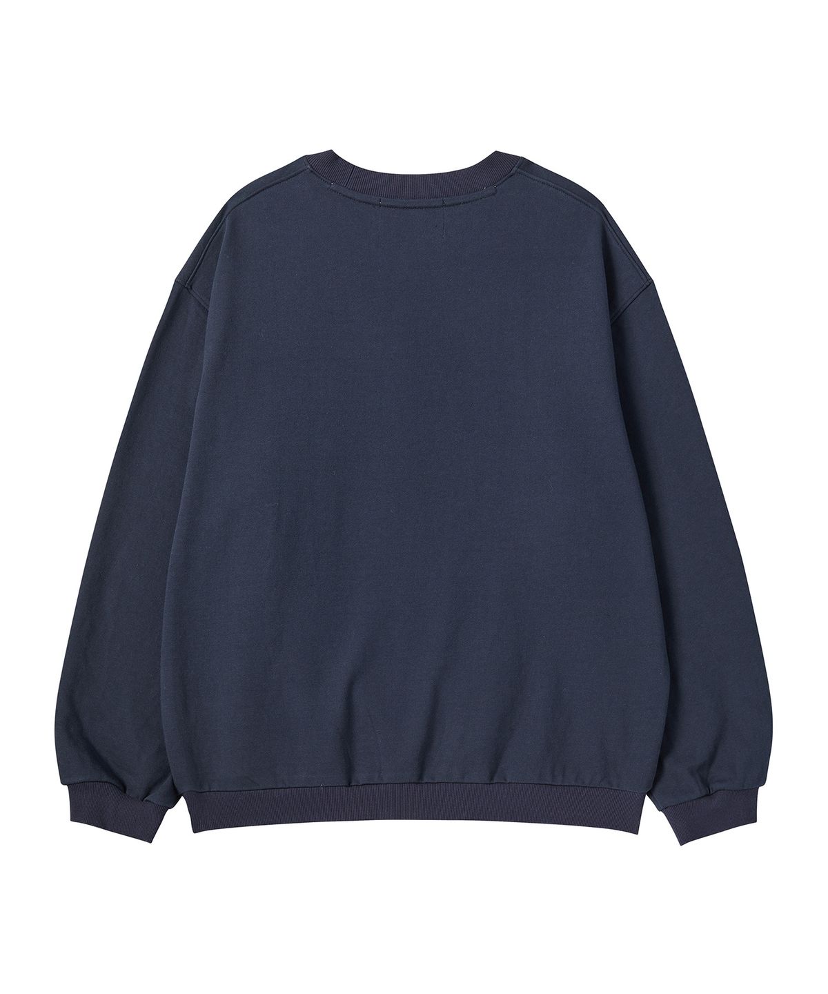 비욘드클로젯(BEYOND CLOSET) [COLLECTION LINE] 글리터 스타 빈티지 스웨트 셔츠 네이비