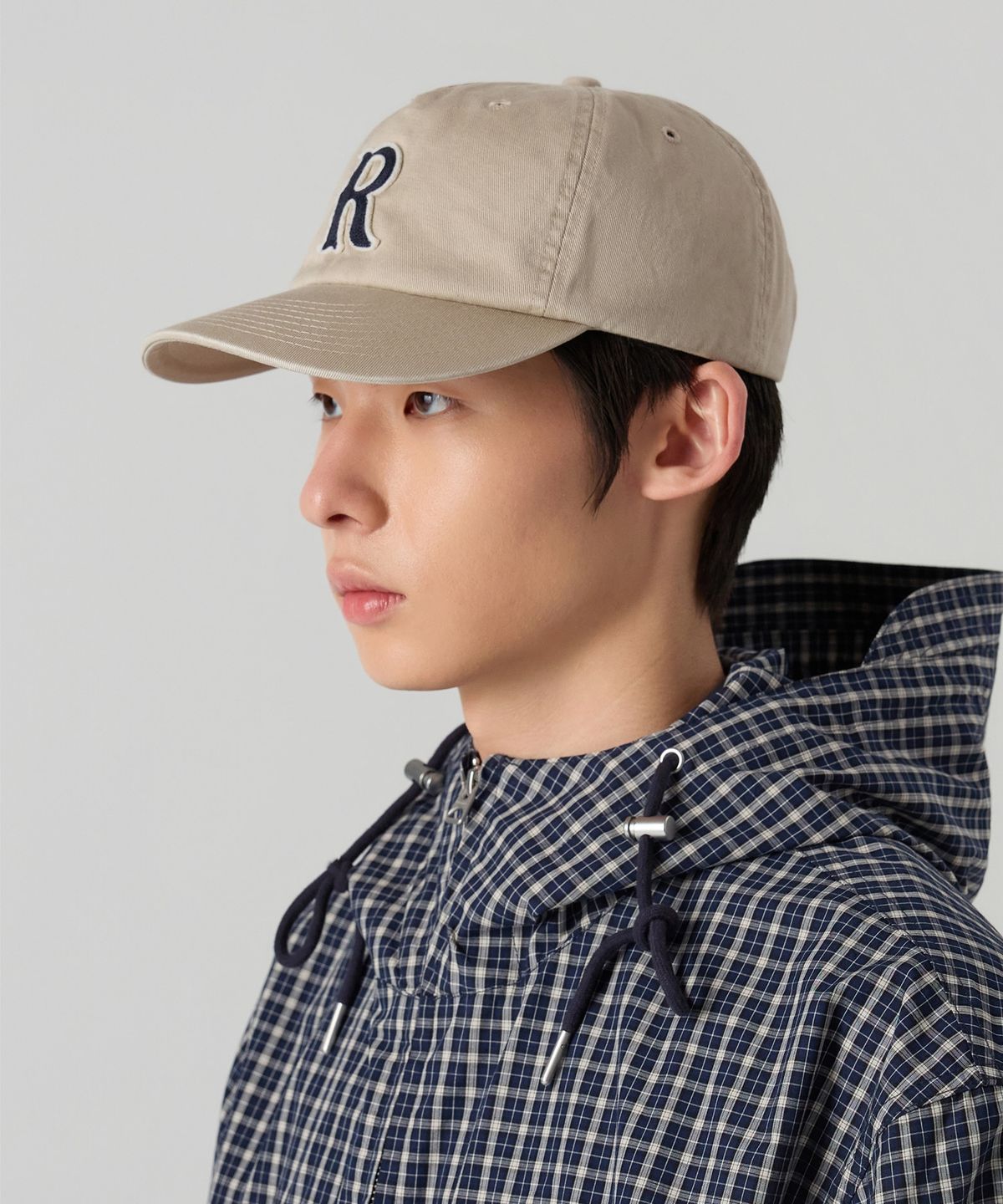 챔피온(CHAMPION) 헤리티지 R 아플리케 볼캡 Beige